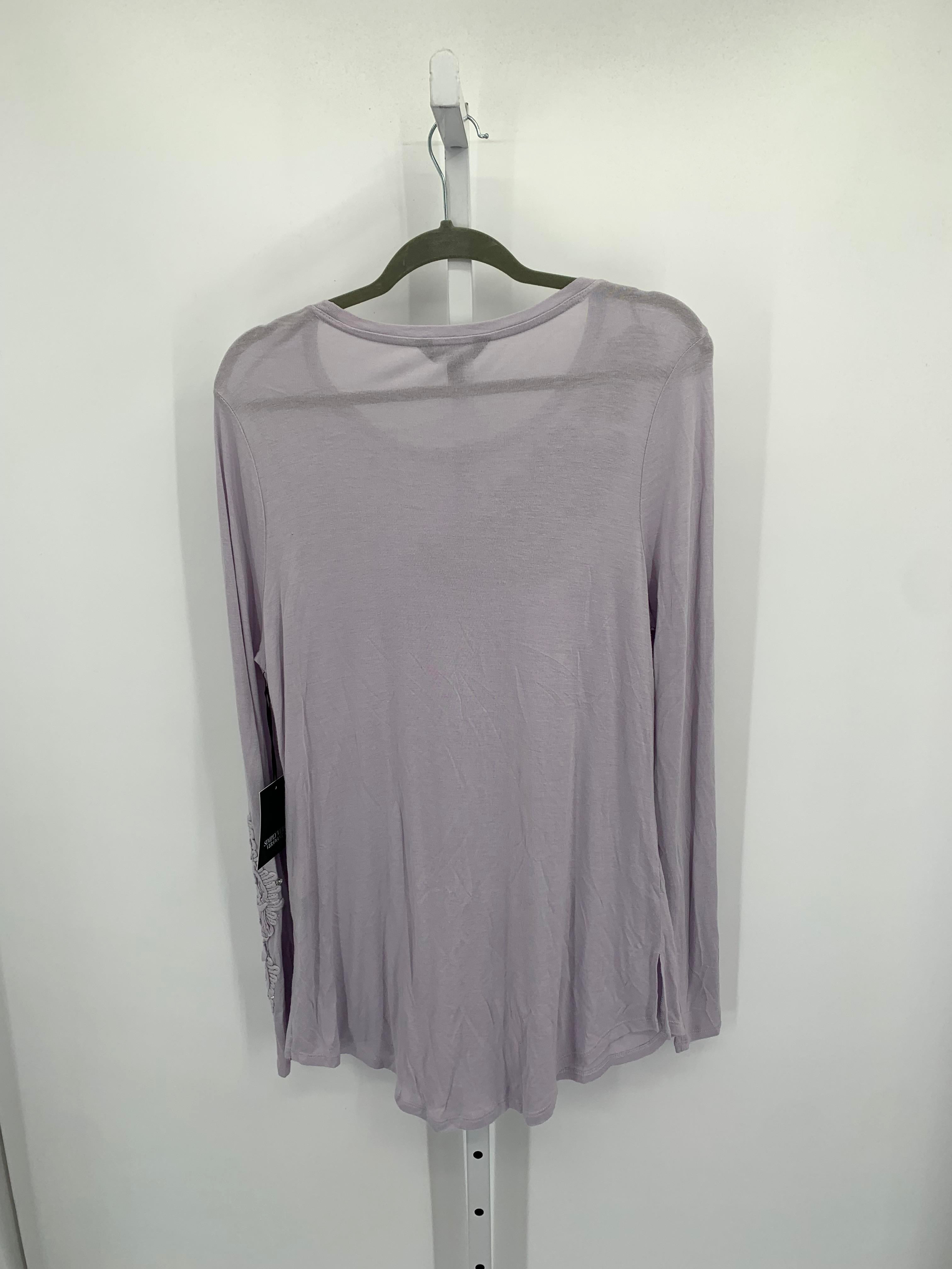 Vera Wang Size Large Misses Long Sleeve Shirt