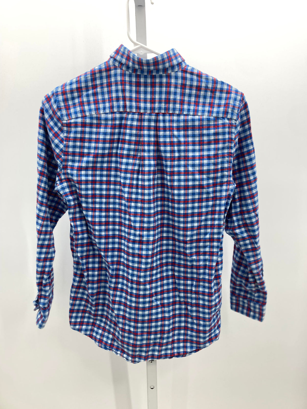 RED WHITE PLAID
