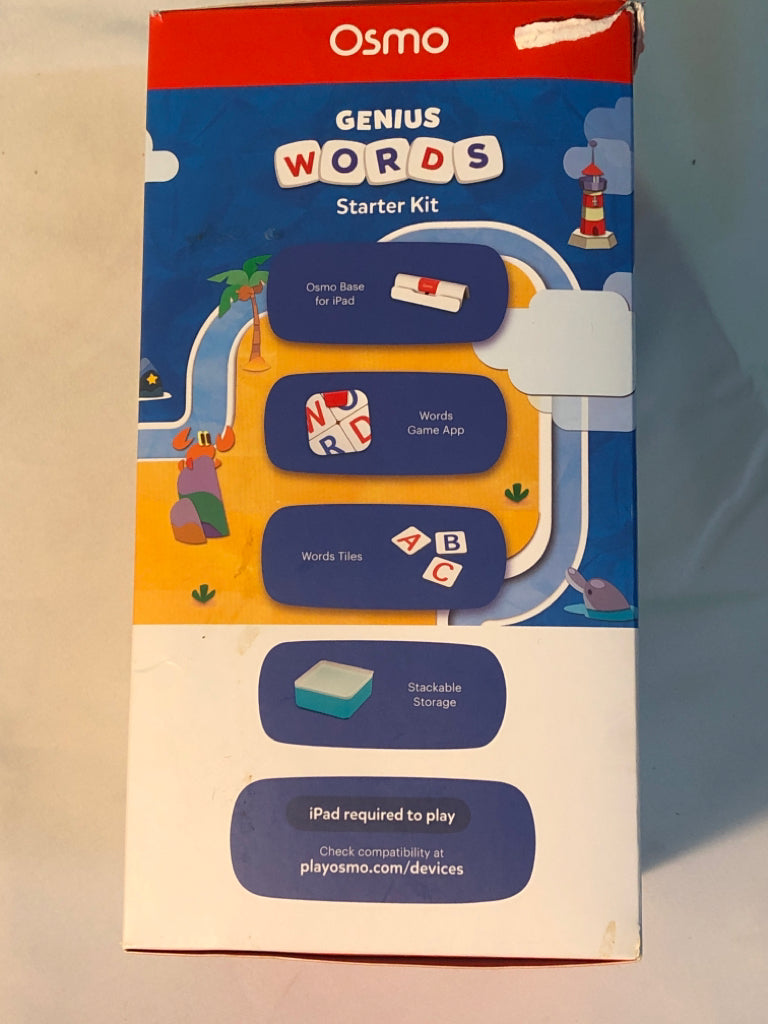 NIB OSMO GENIUS WORDS STARTER KIT