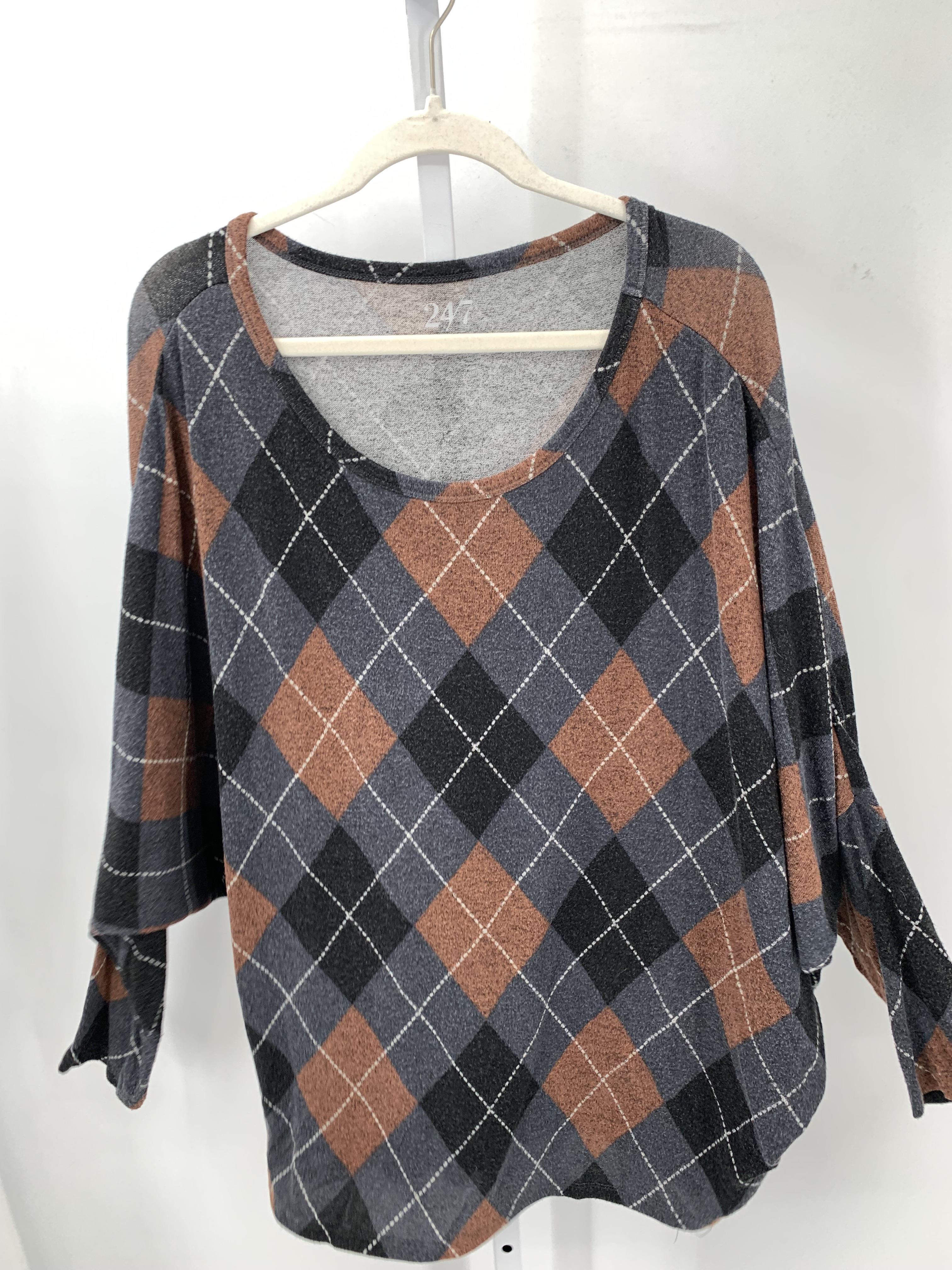 Maurices Size XXL Misses Long Sleeve Shirt