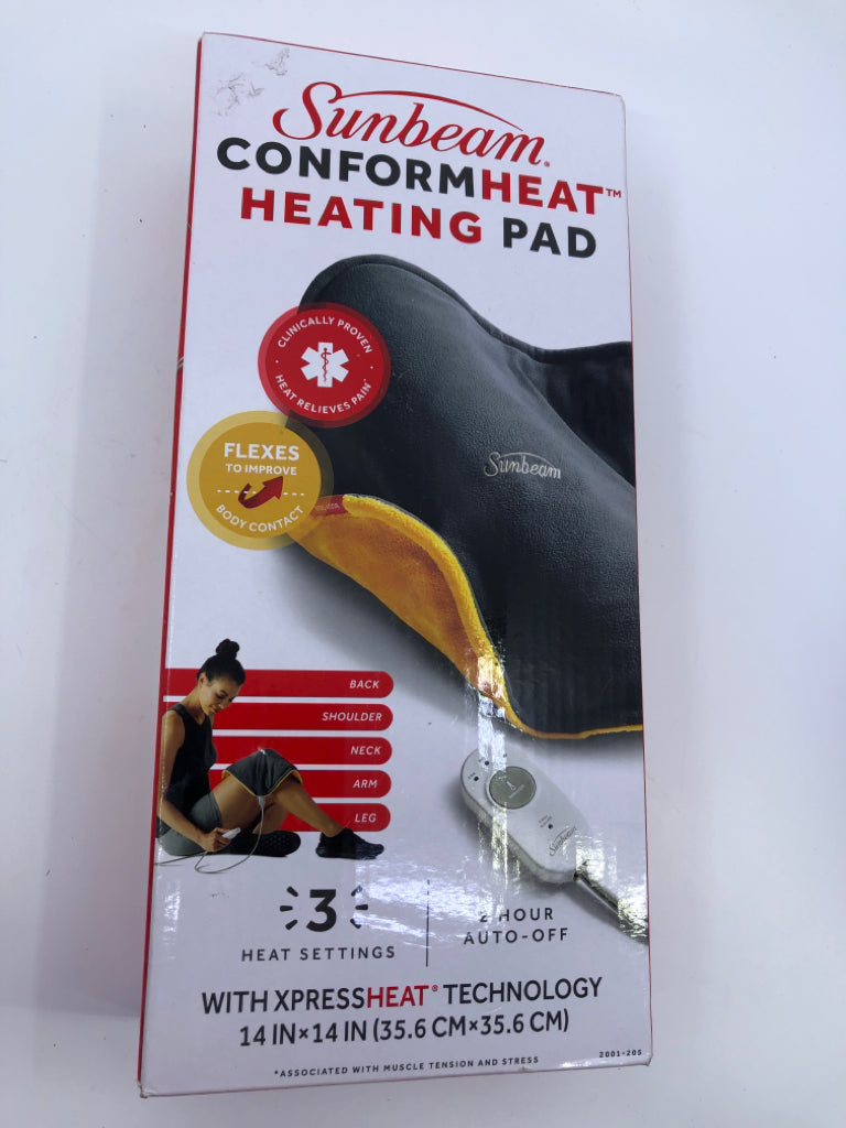 NIB CONFORM HEAT HEATING PAD.