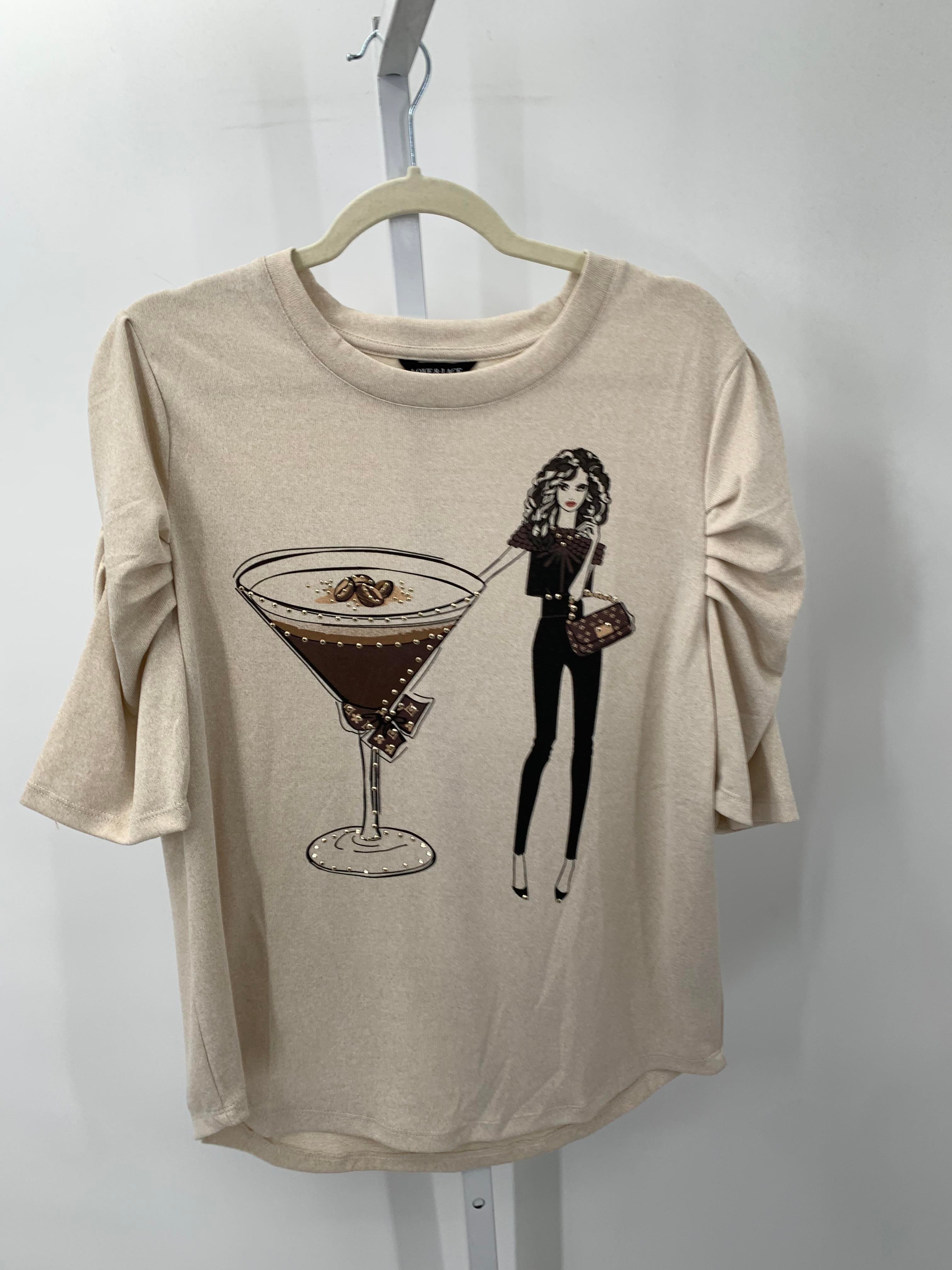 Size Large Misses Short Sleeve Shirt