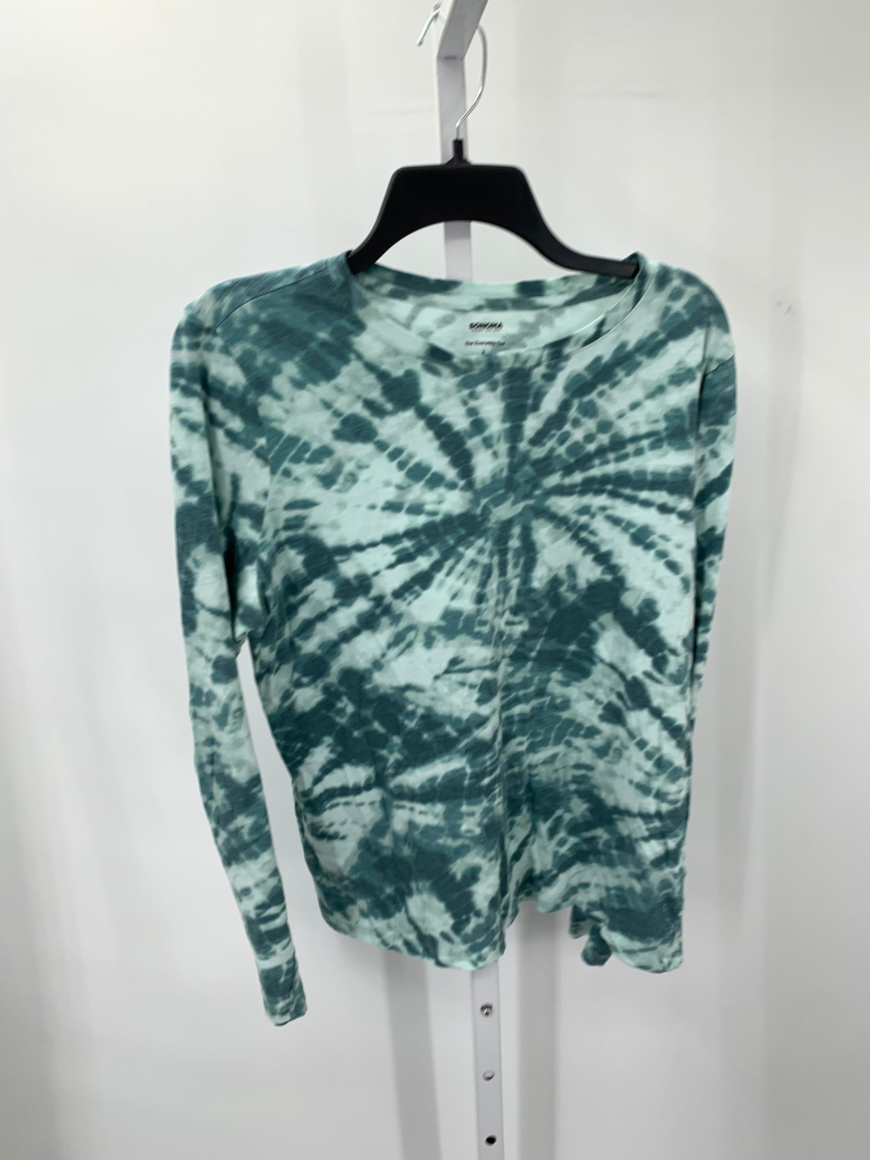 Sonoma Size Large Misses Long Sleeve Shirt