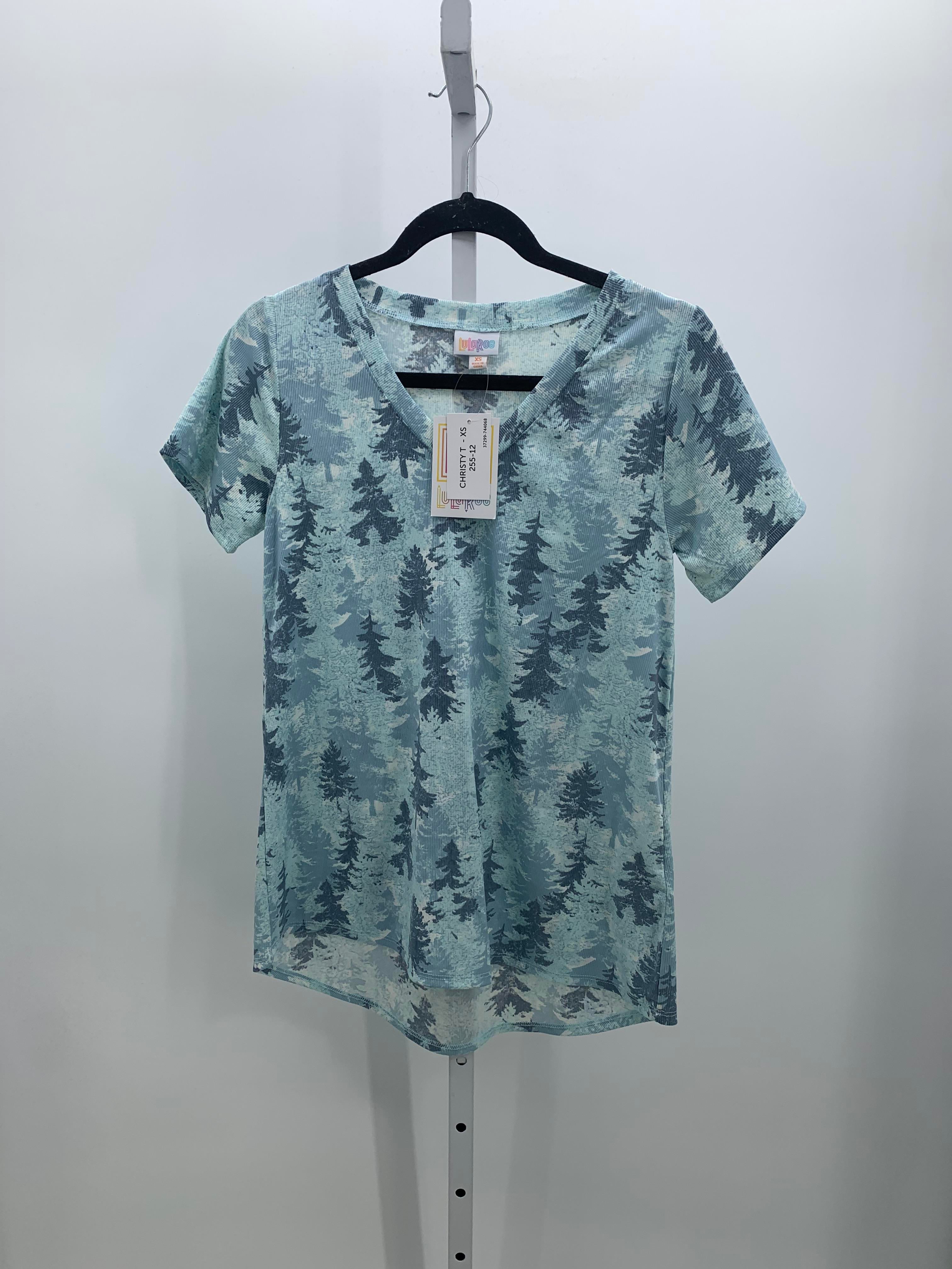 Lularoe Size X Small Misses Short Sleeve Shirt