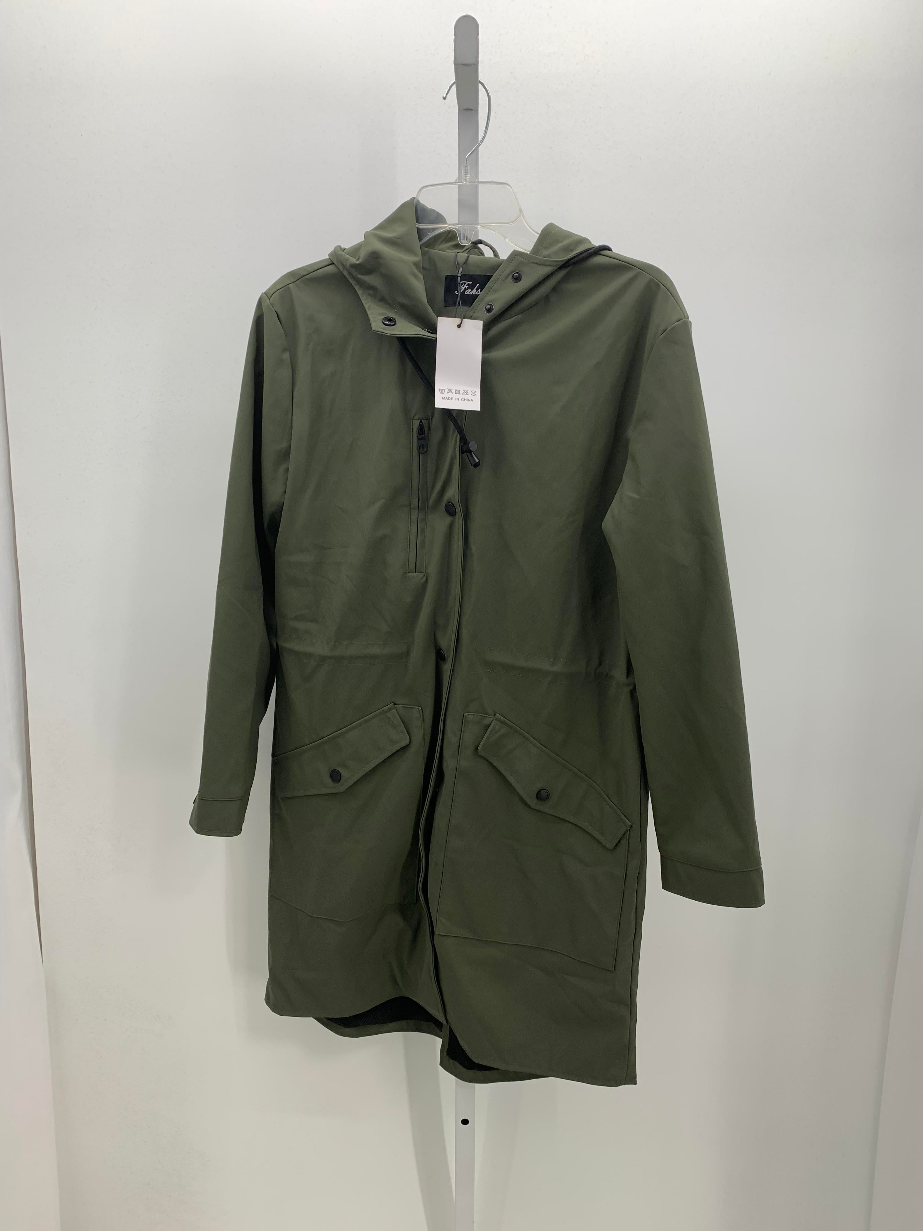 Size Small Misses Rain Coat