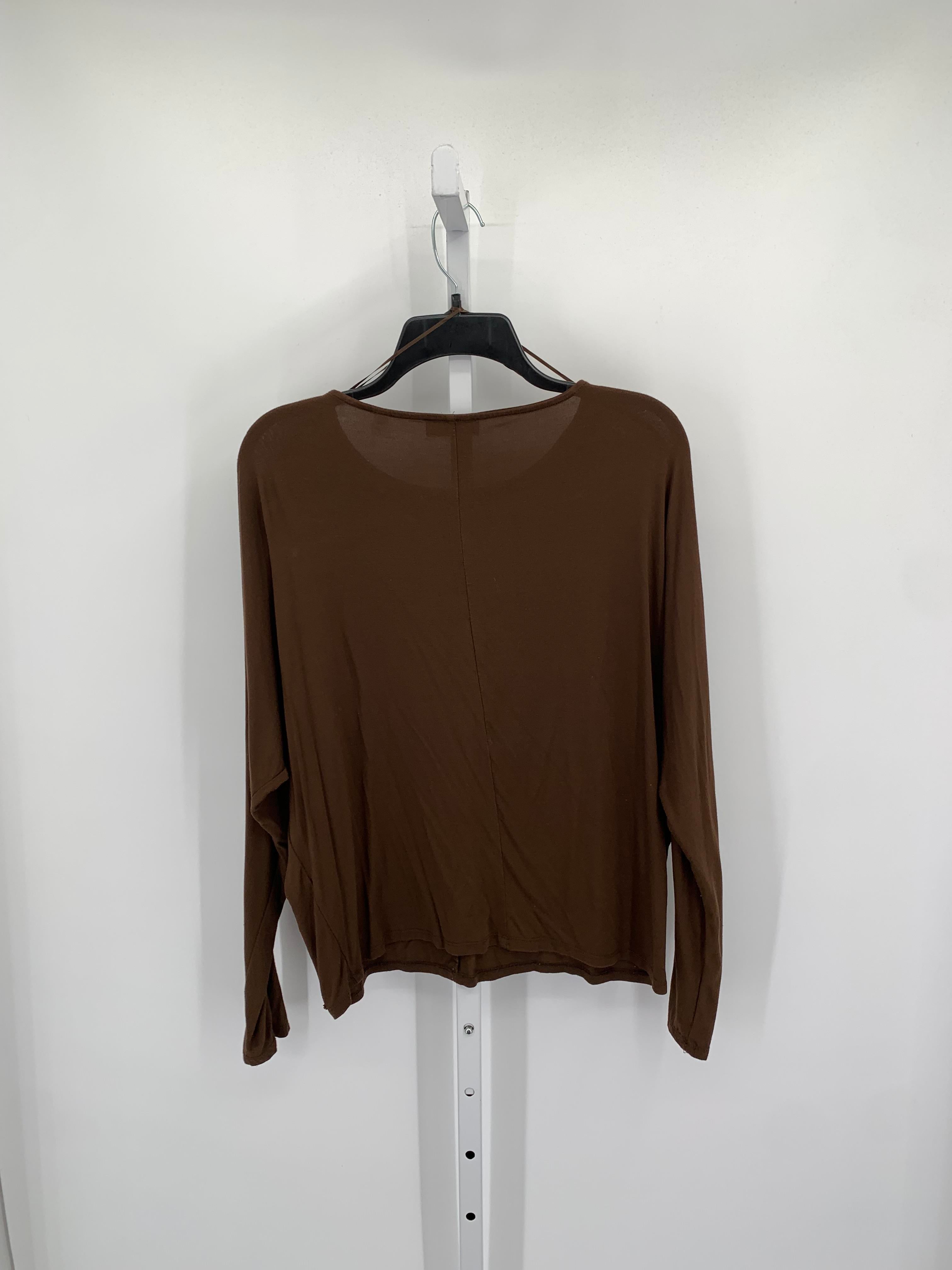 Tahari Size Medium Misses Long Sleeve Shirt