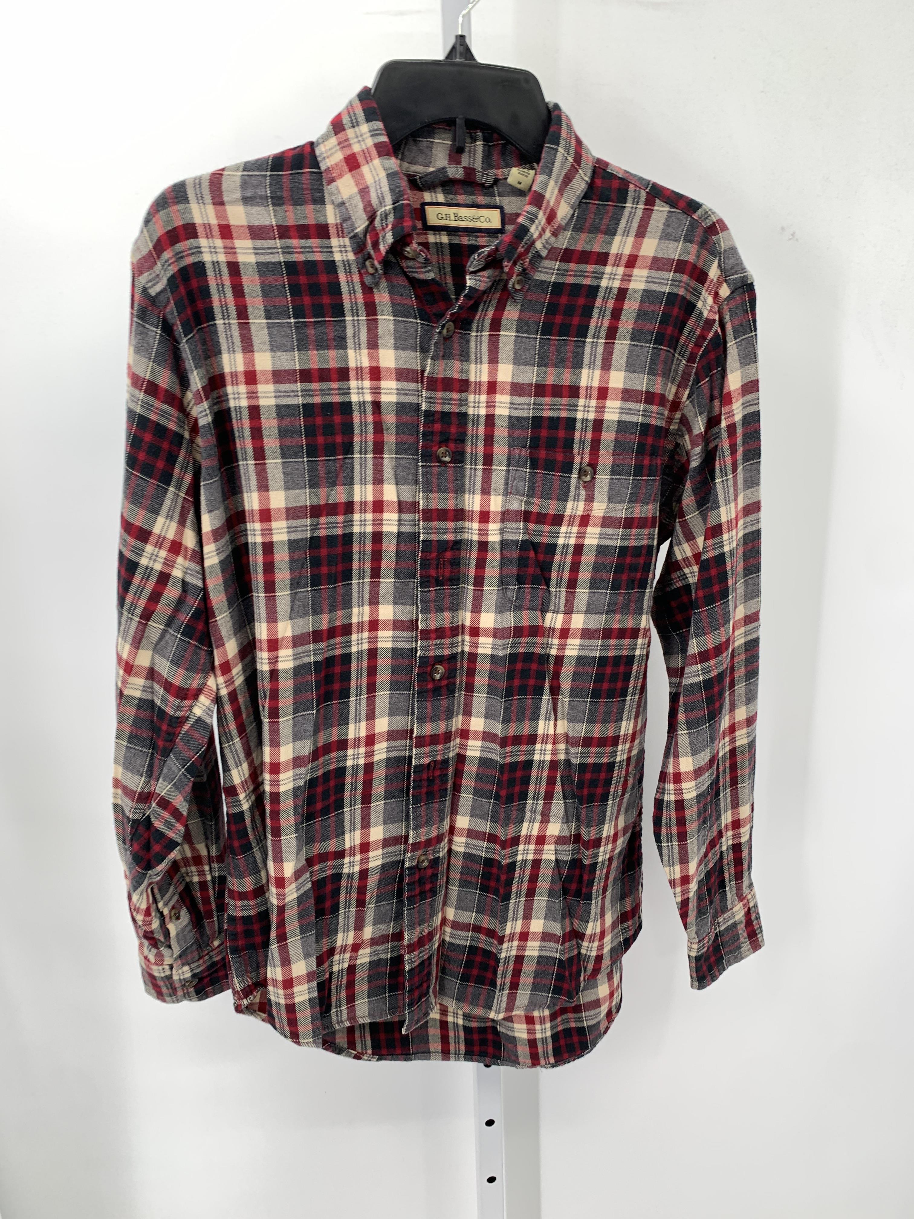 RED PLAID BTN DOWN