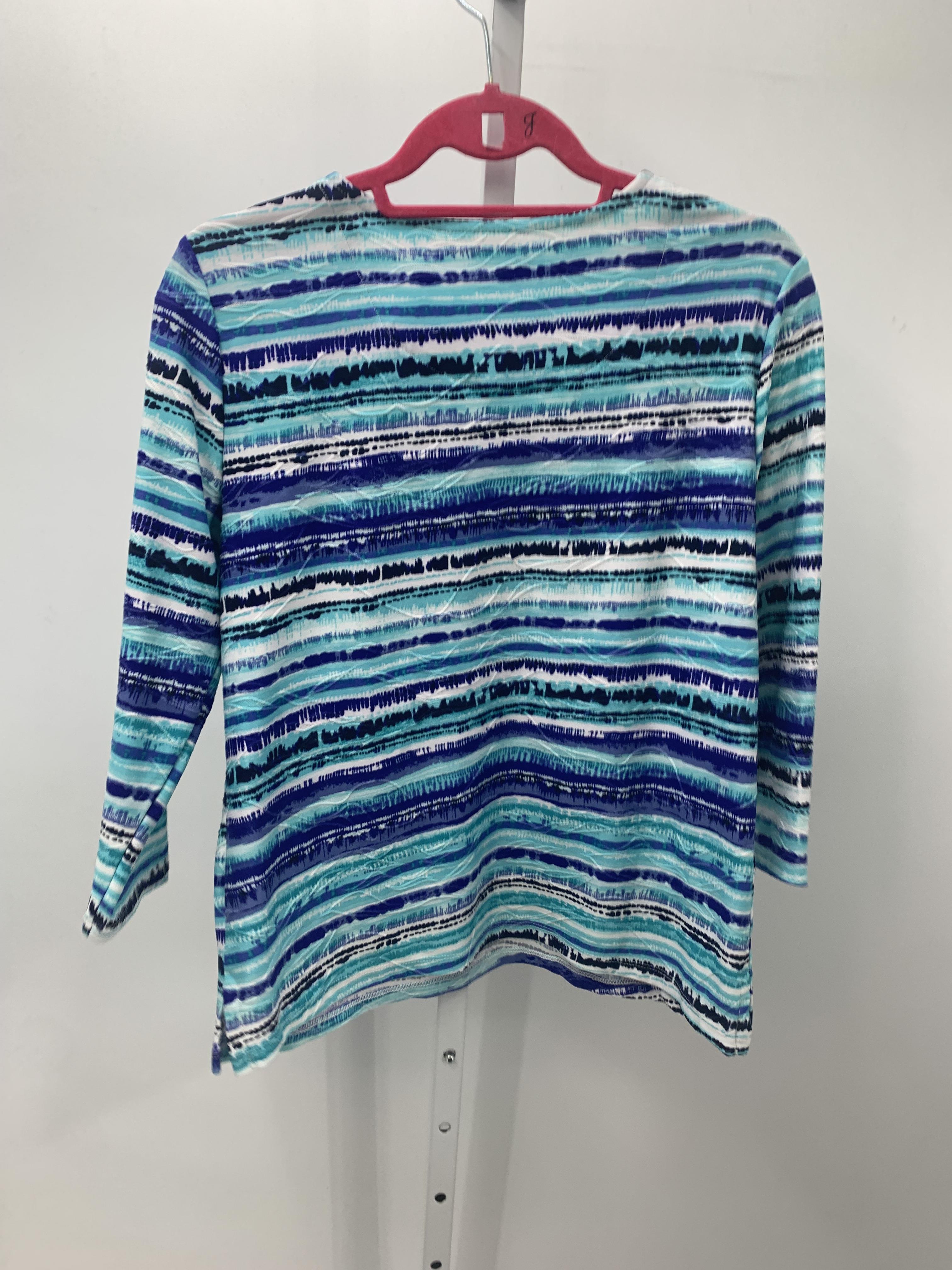 Size Medium Petite Petite 3/4 Sleeve Shirt