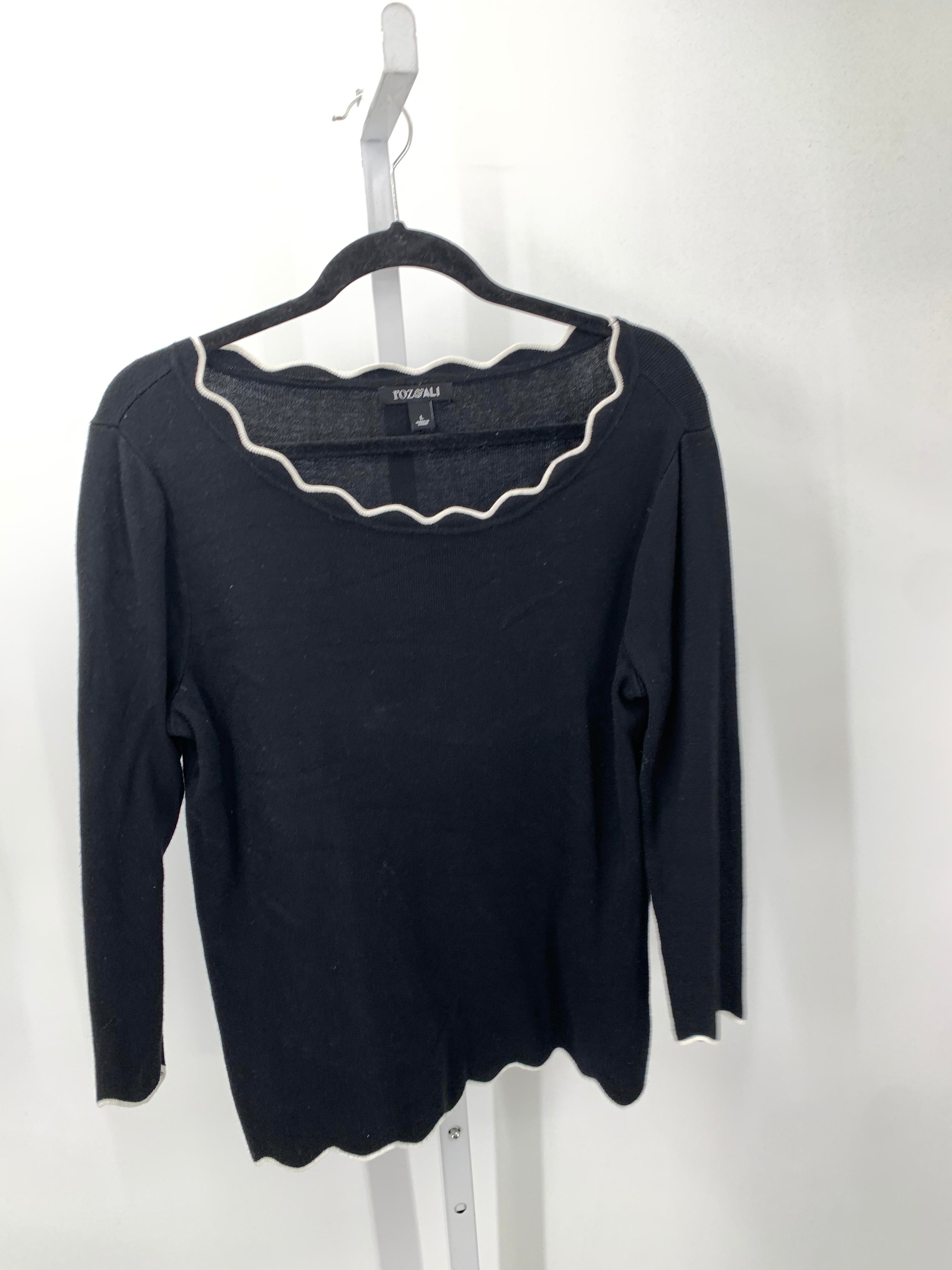 Roz & Ali Size Large Misses 3/4 Sleeve Sweater