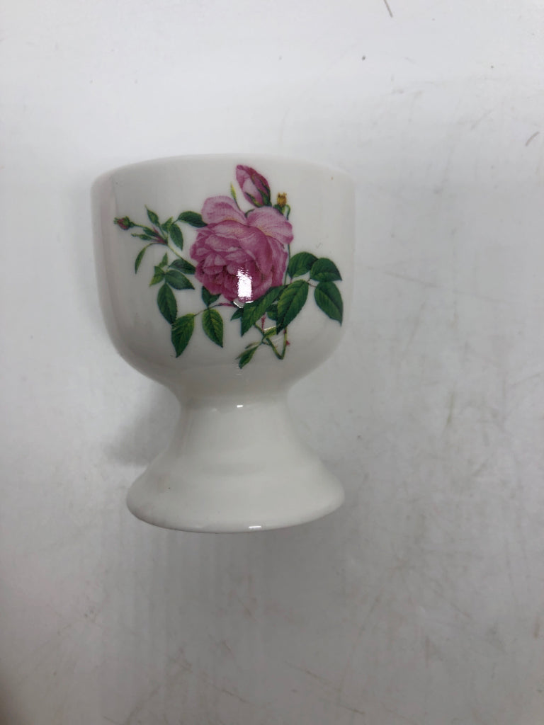 4 NIB NEWBRIDGE FINE CHINA EGG CUPS.