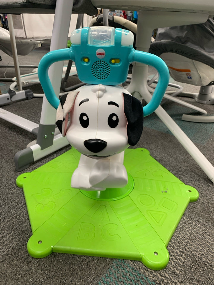 Fisher-Price Toddler Learning Toy - Bounce and Spin Puppy