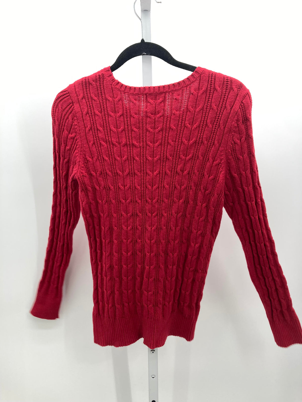 St. Johns Bay Size Medium Misses Long Slv Sweater