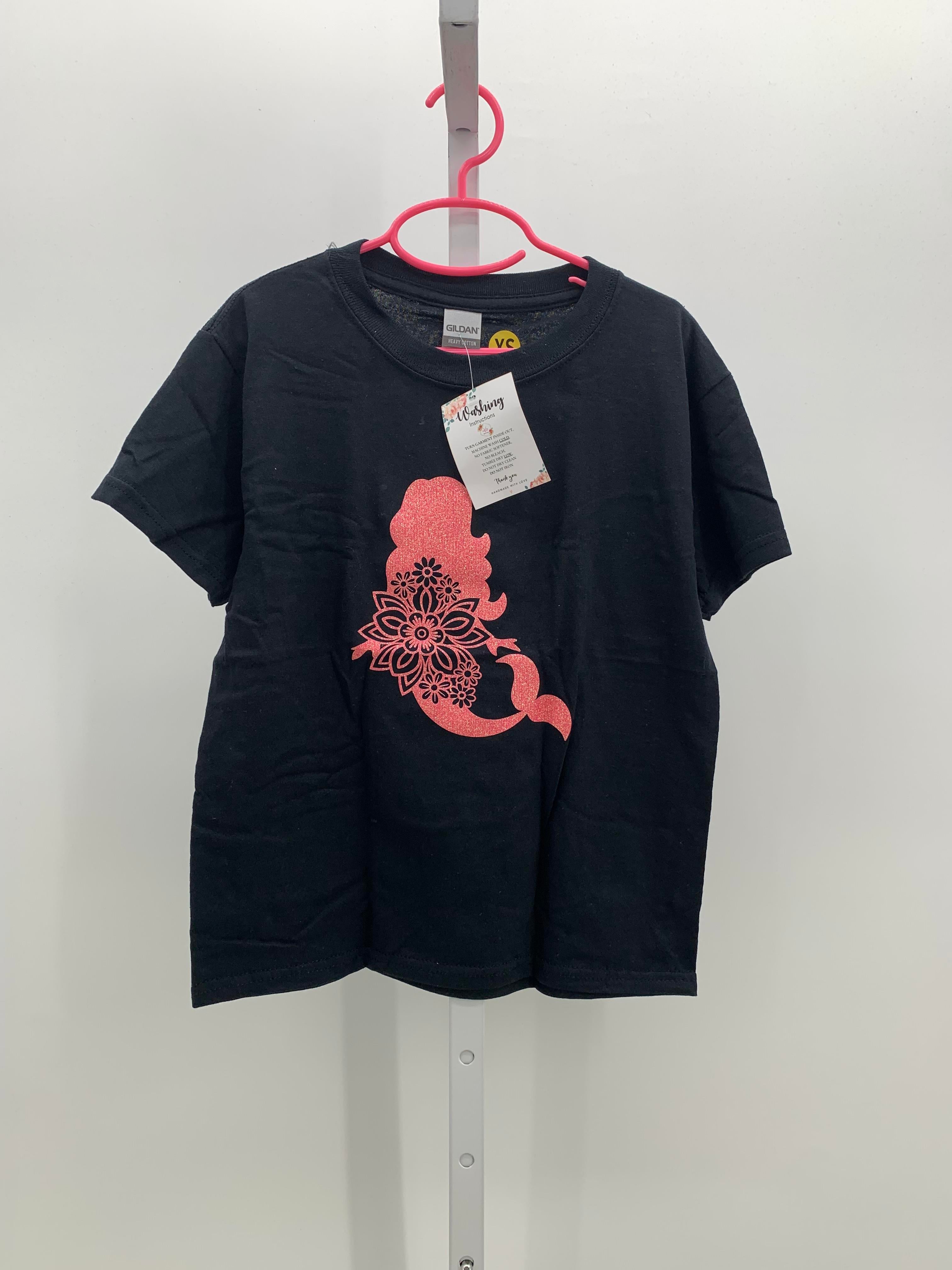 Gildan Size 4-5 Girls Short Sleeve Shirt