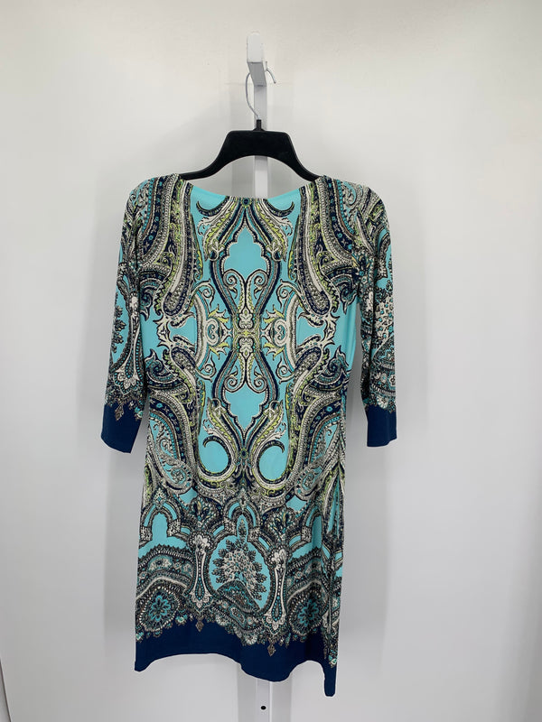 London Style Size 4 Misses 3/4 Sleeve Dress