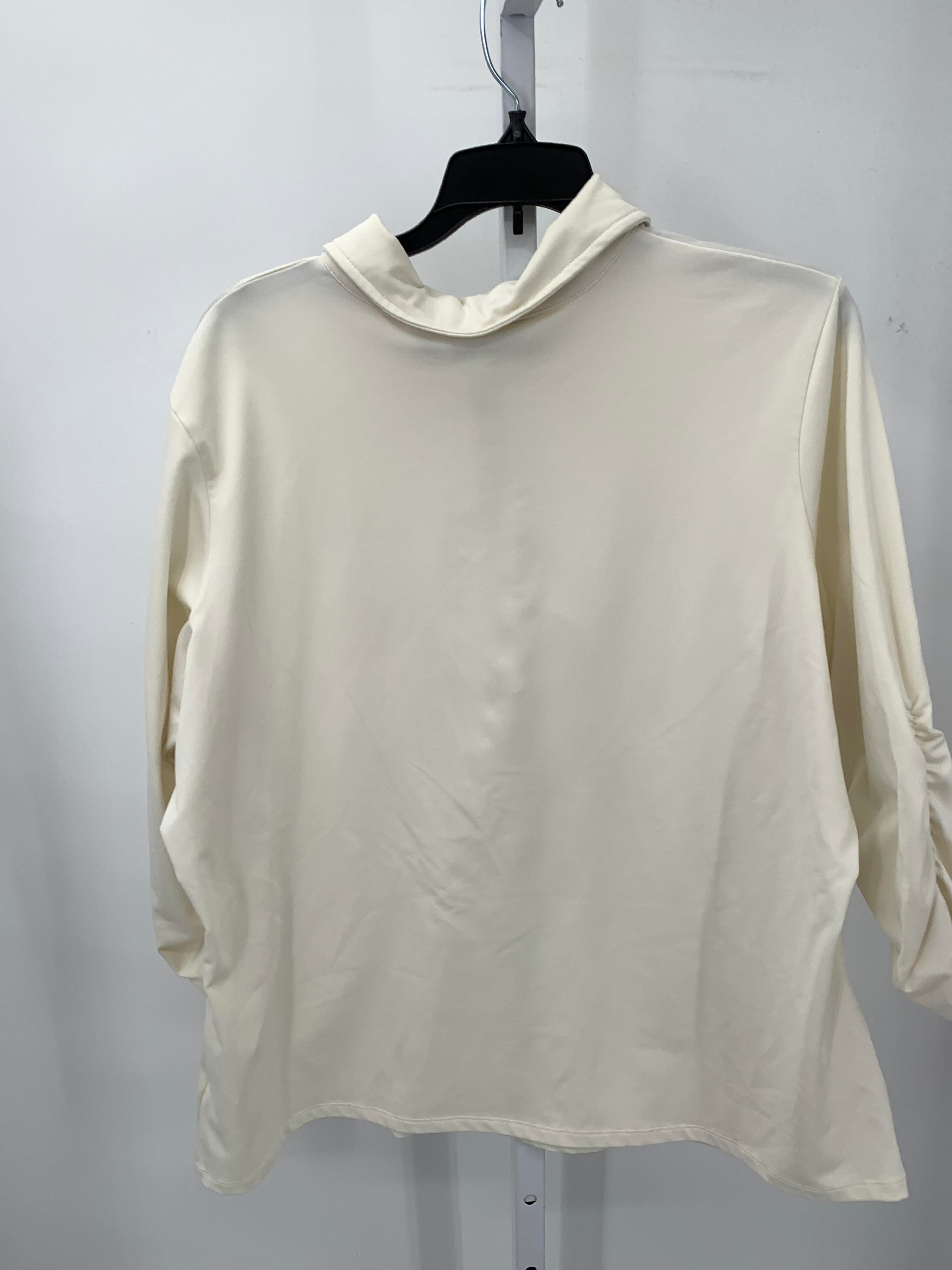 Susan Graver Size Extra Large Misses 3/4 Sleeve Shirt