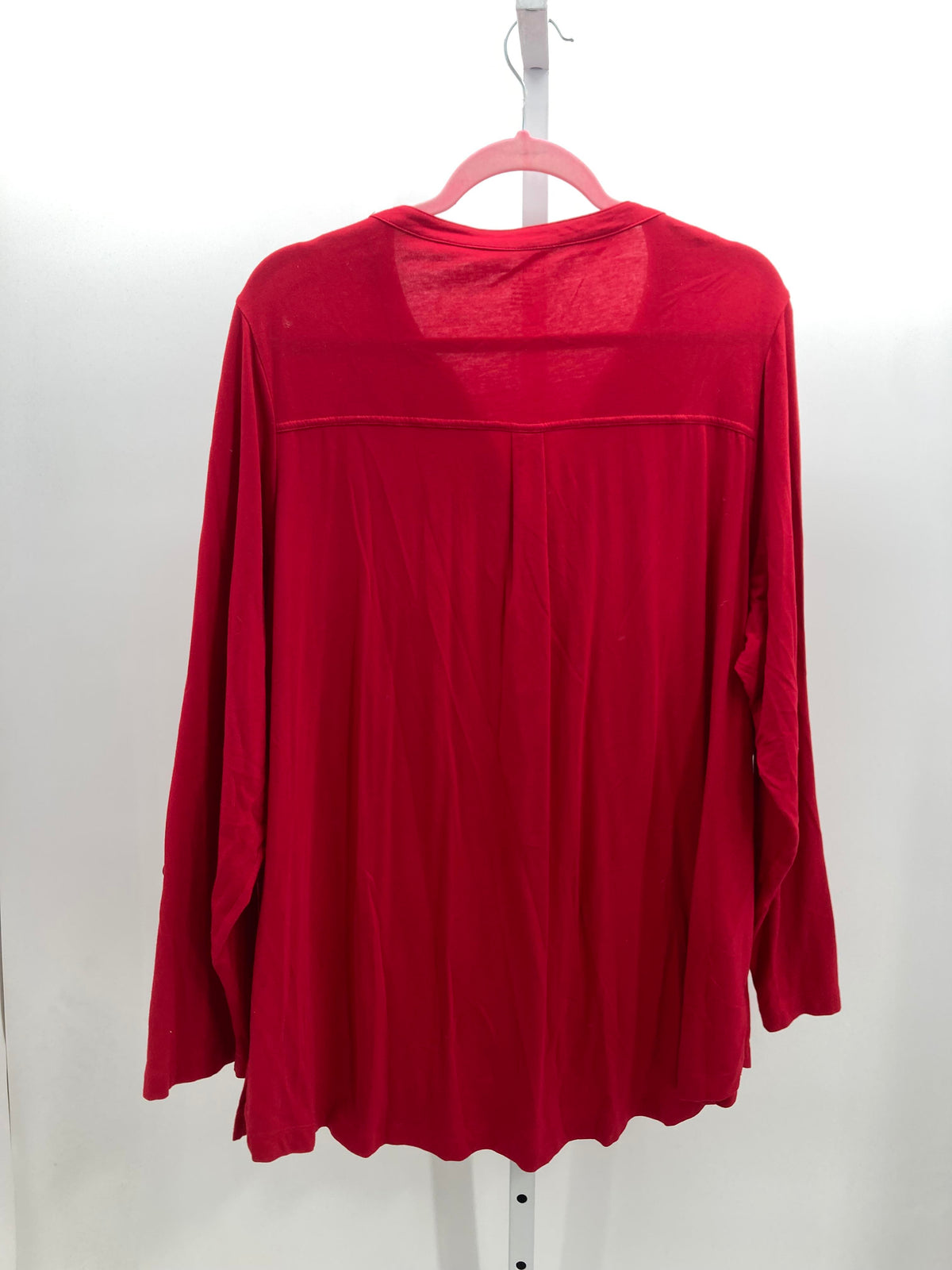 Lands End Size 2X Womens Long Sleeve Shirt