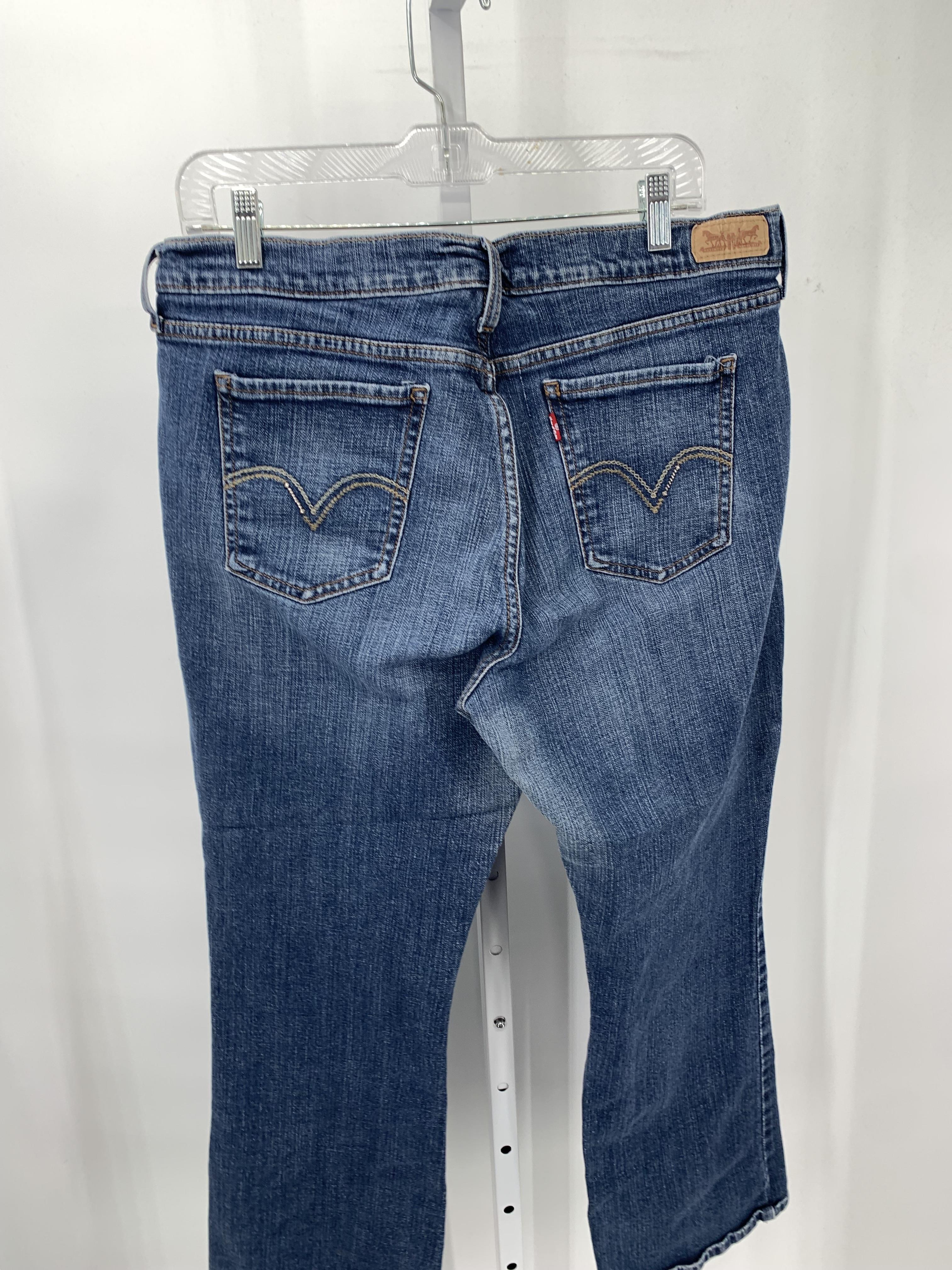 Levis Size 16 Short Misses Jeans
