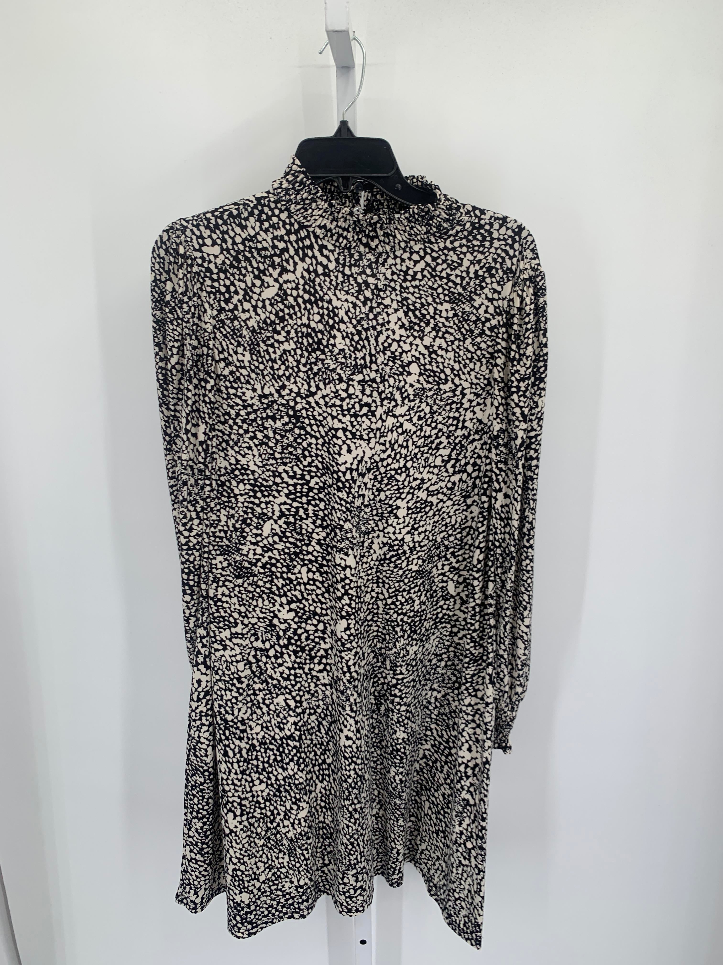 London Times Size 10 Misses Long Sleeve Dress