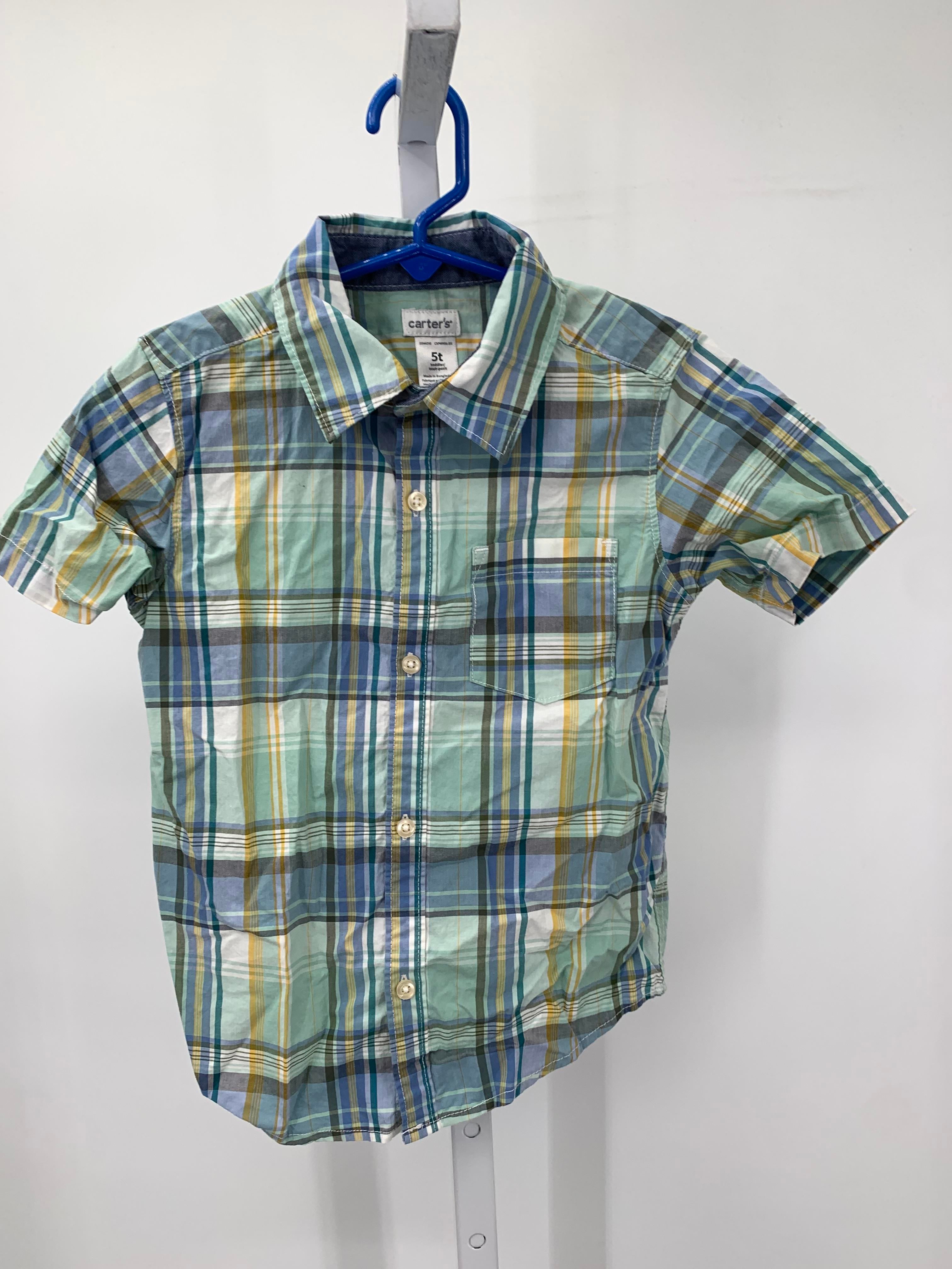 PLAID BTN DOWN