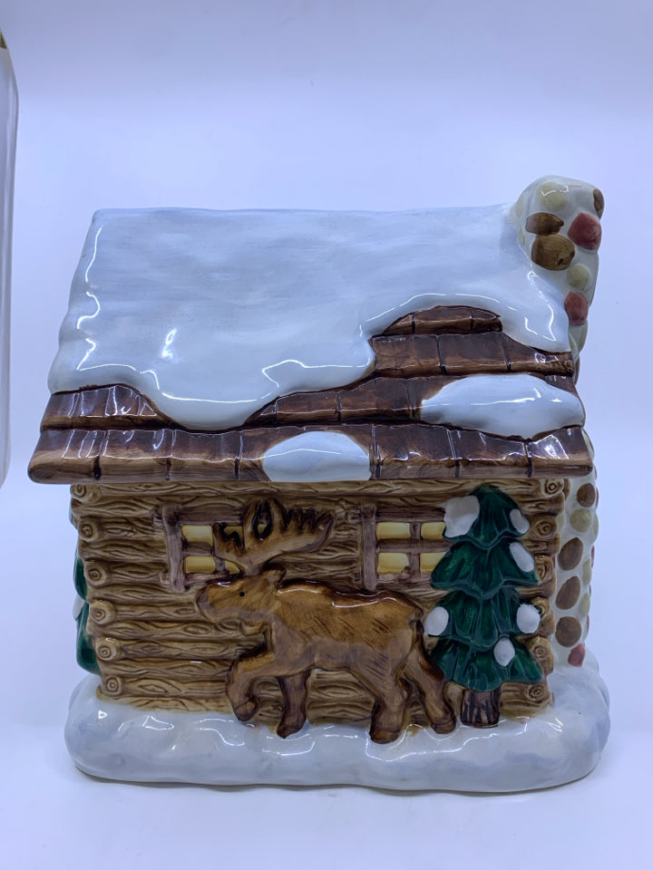 MOOSE LODGE COOKIE JAR.