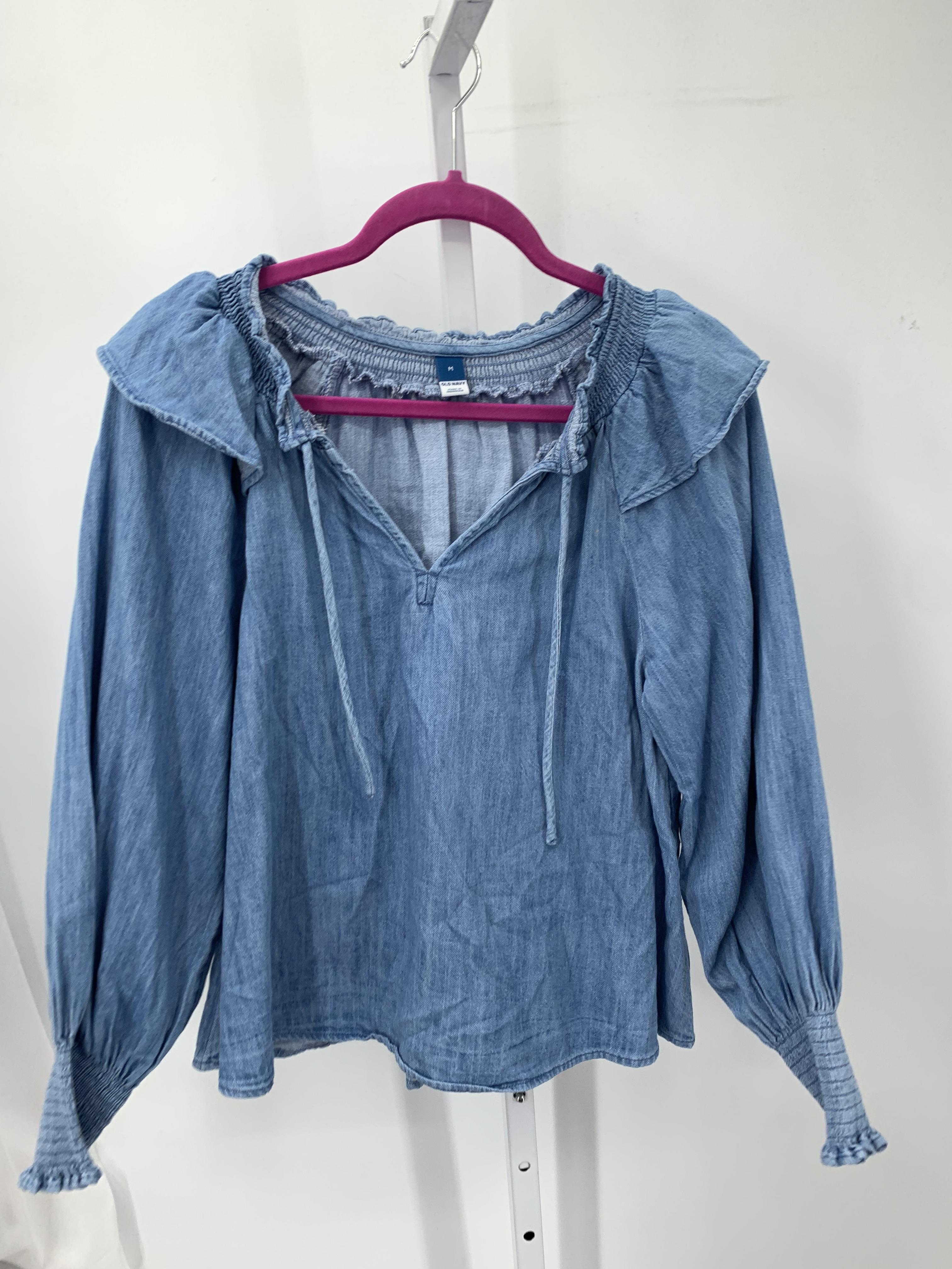 Old Navy Size Medium Misses Long Sleeve Shirt