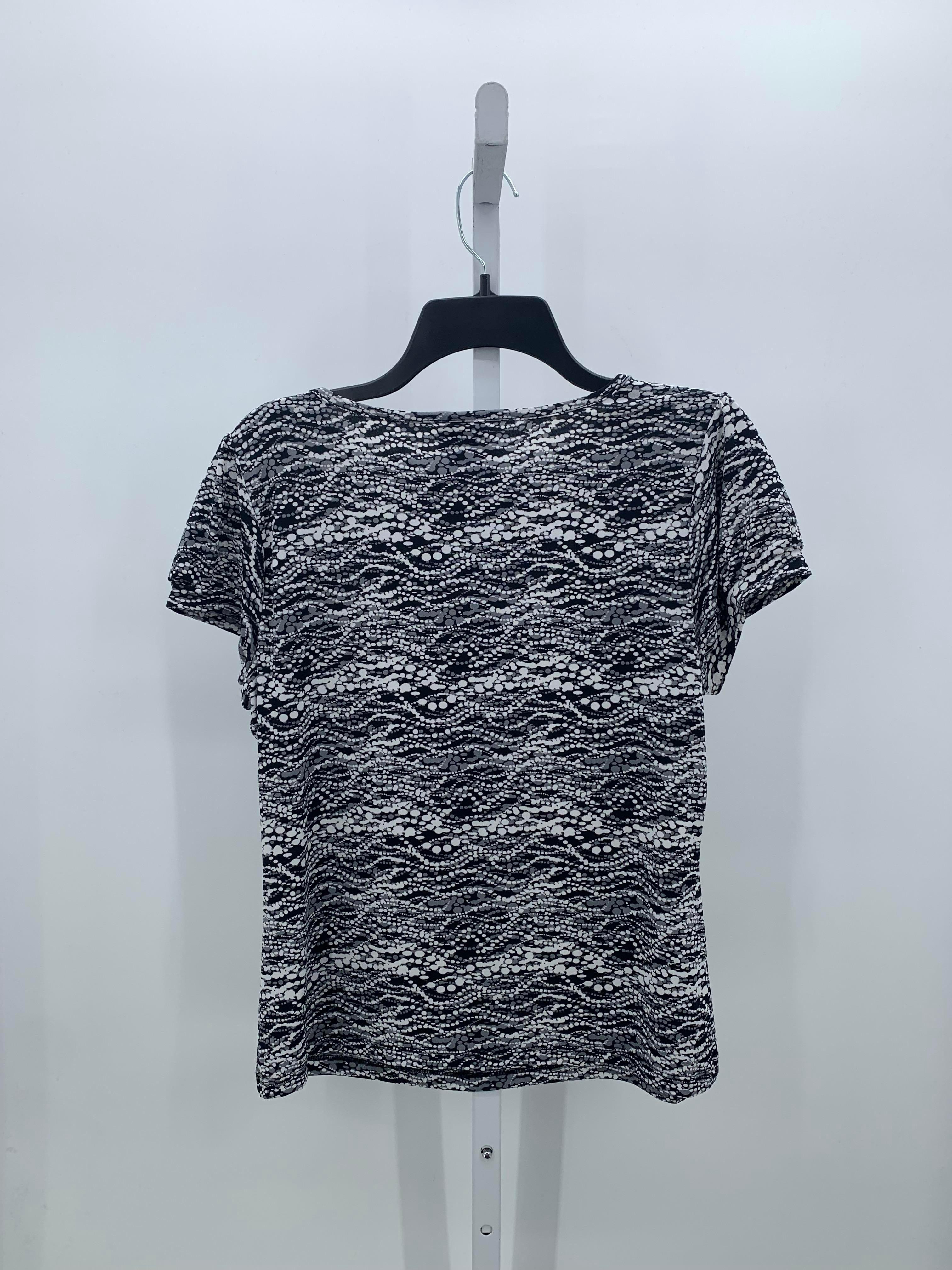 Worthington Size Large Petite Petite Short Sleeve Shirt