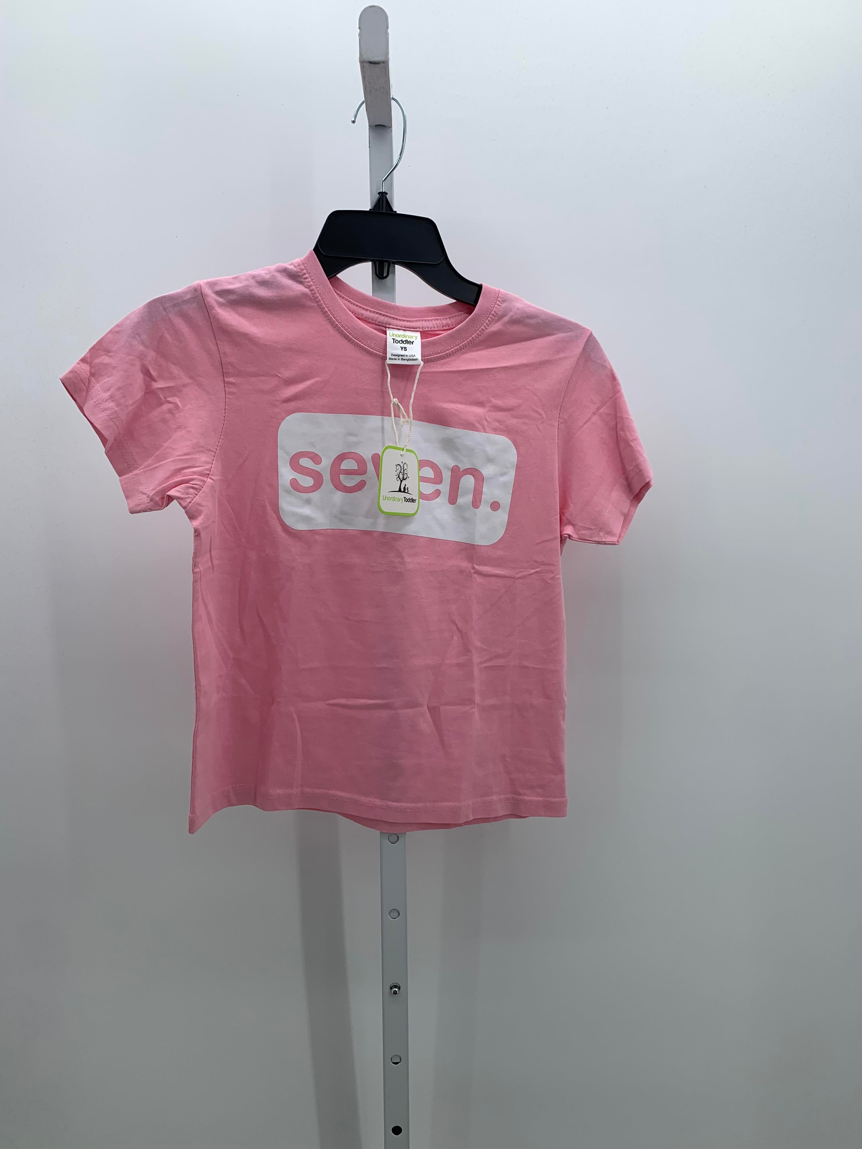 Size 6-7 Girls Short Sleeve Shirt