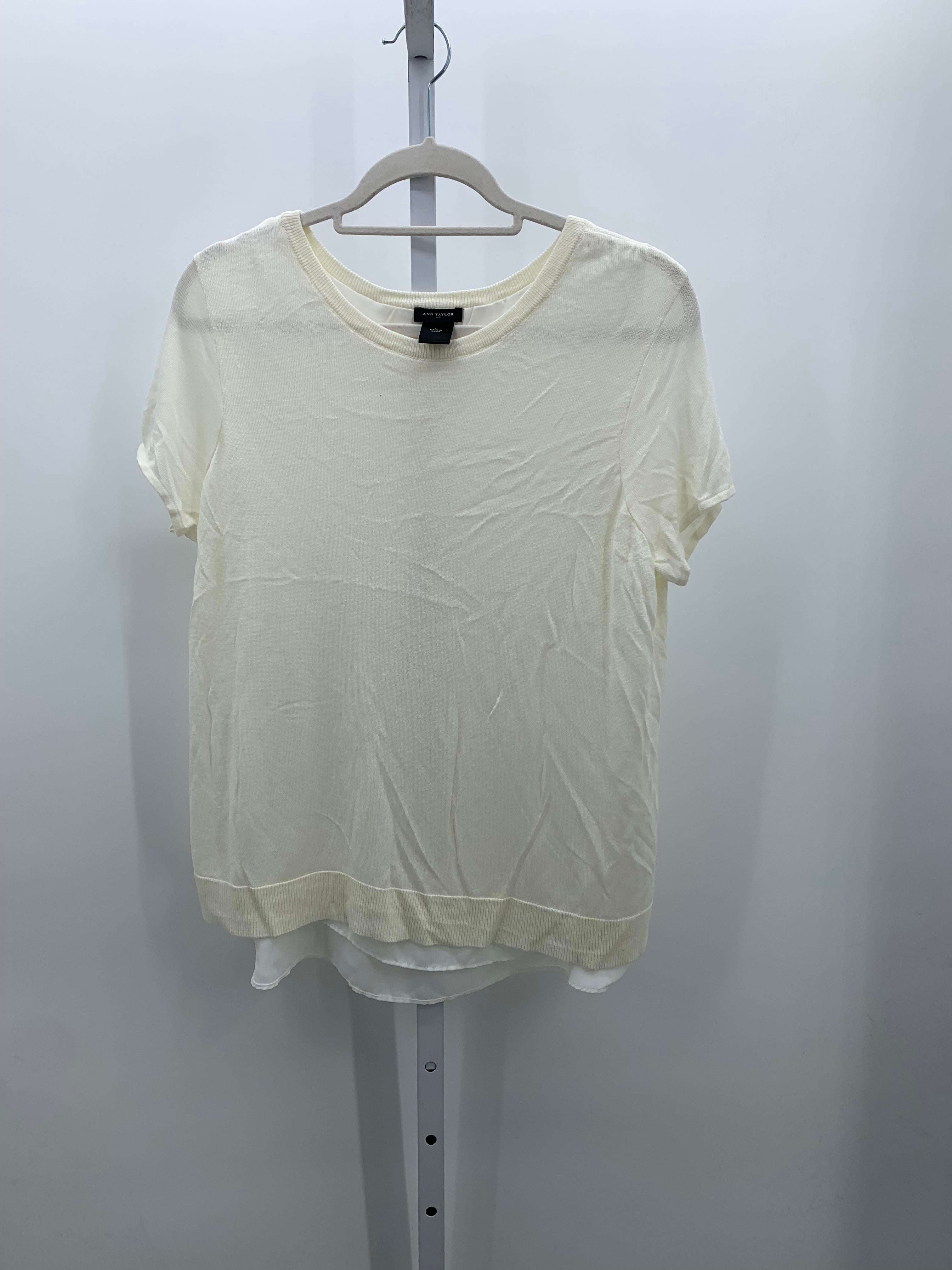 Ann Taylor Size Large Misses Short Slv Sweater