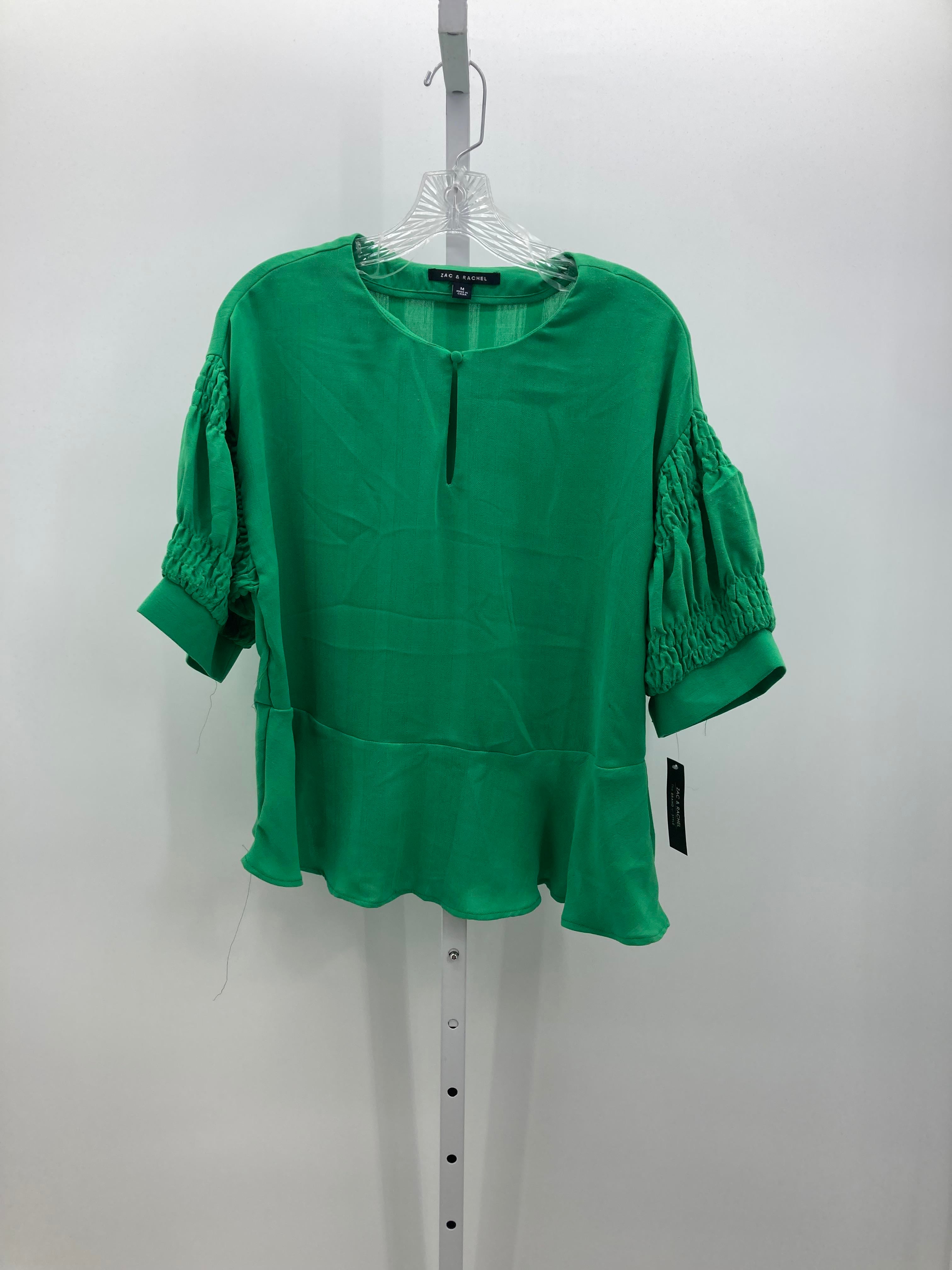 Zac & Rachel Size Medium Misses Short Sleeve Shirt