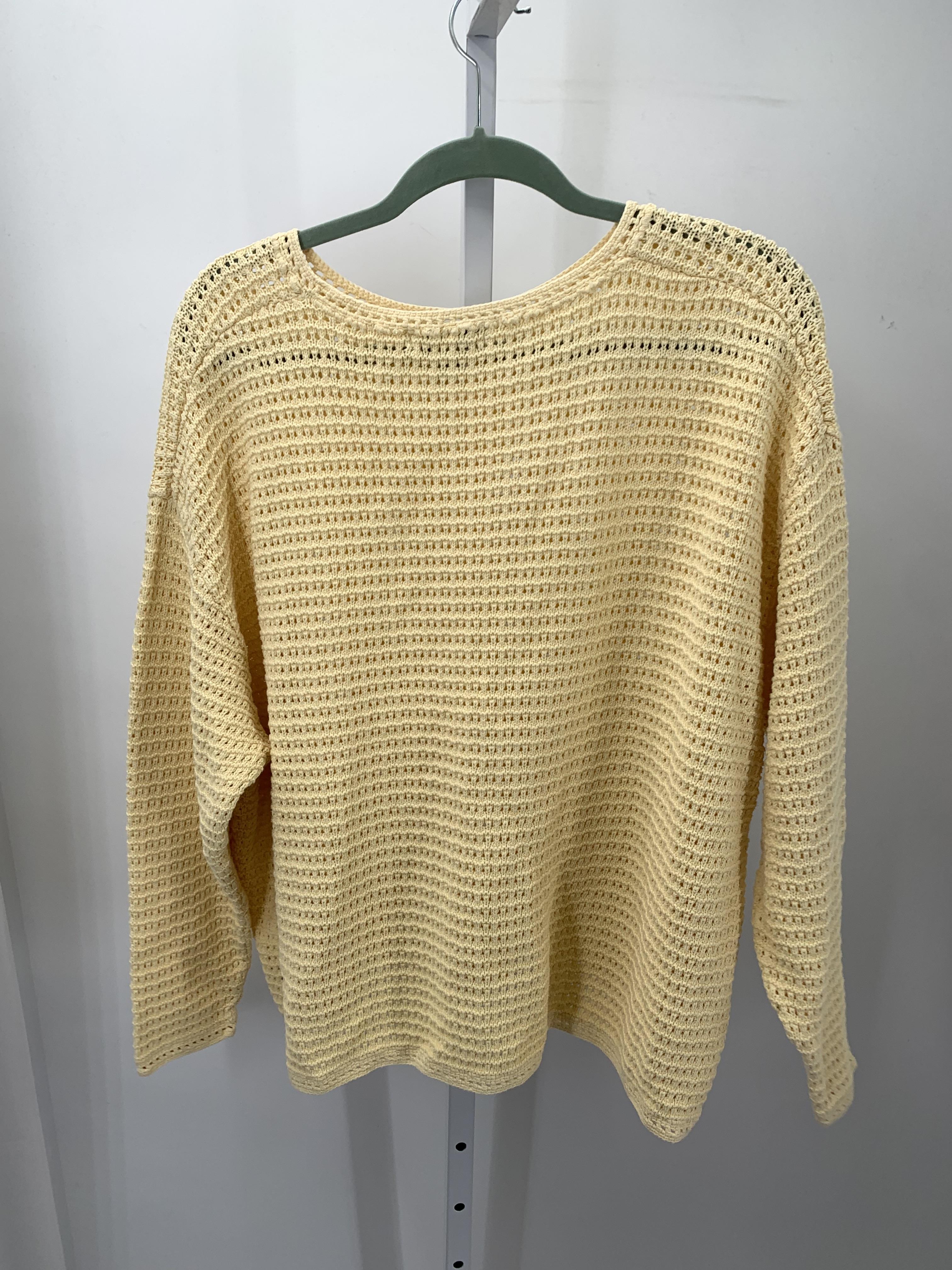 Eddie Bauer Size XXL Misses Long Slv Sweater