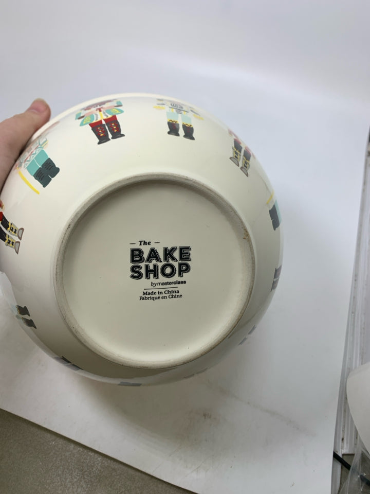 ASSORTED NUTCRACKERS MIXING BOWL BAKE SHOP.
