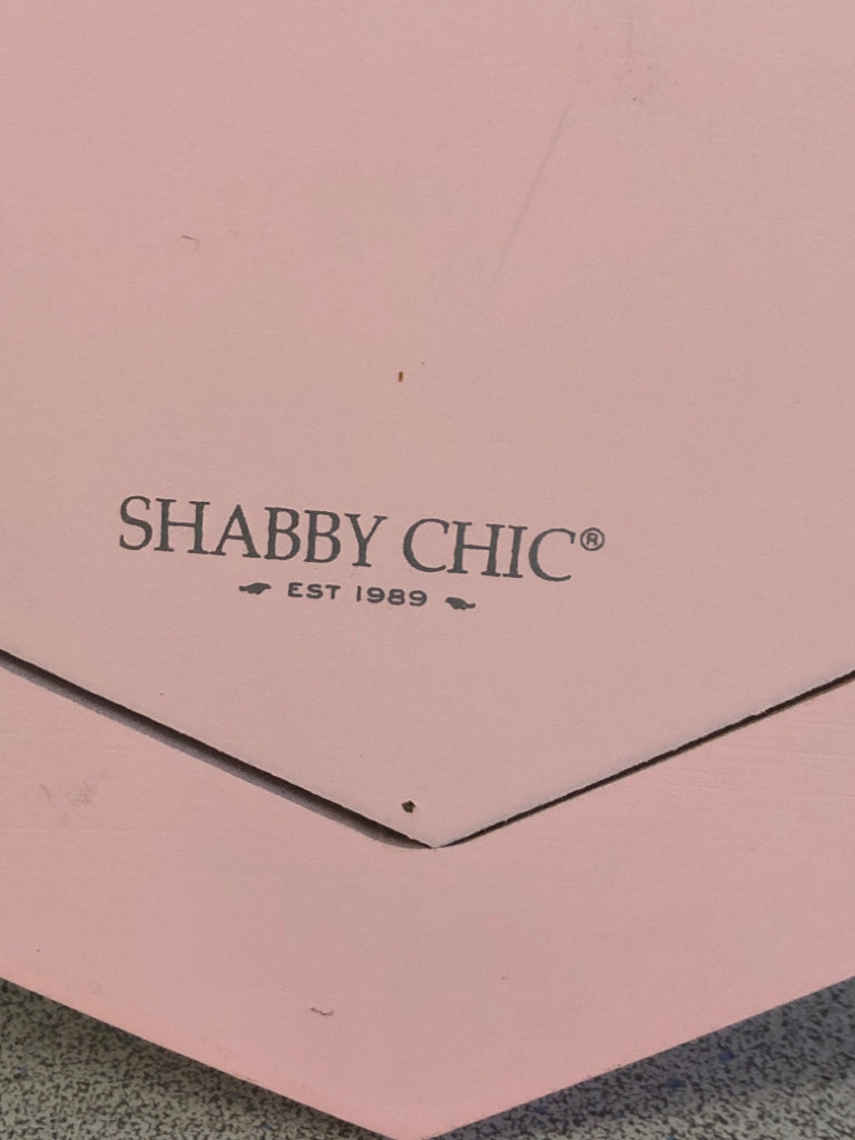 LARGE PINK HEART PHOTO HOLDER.