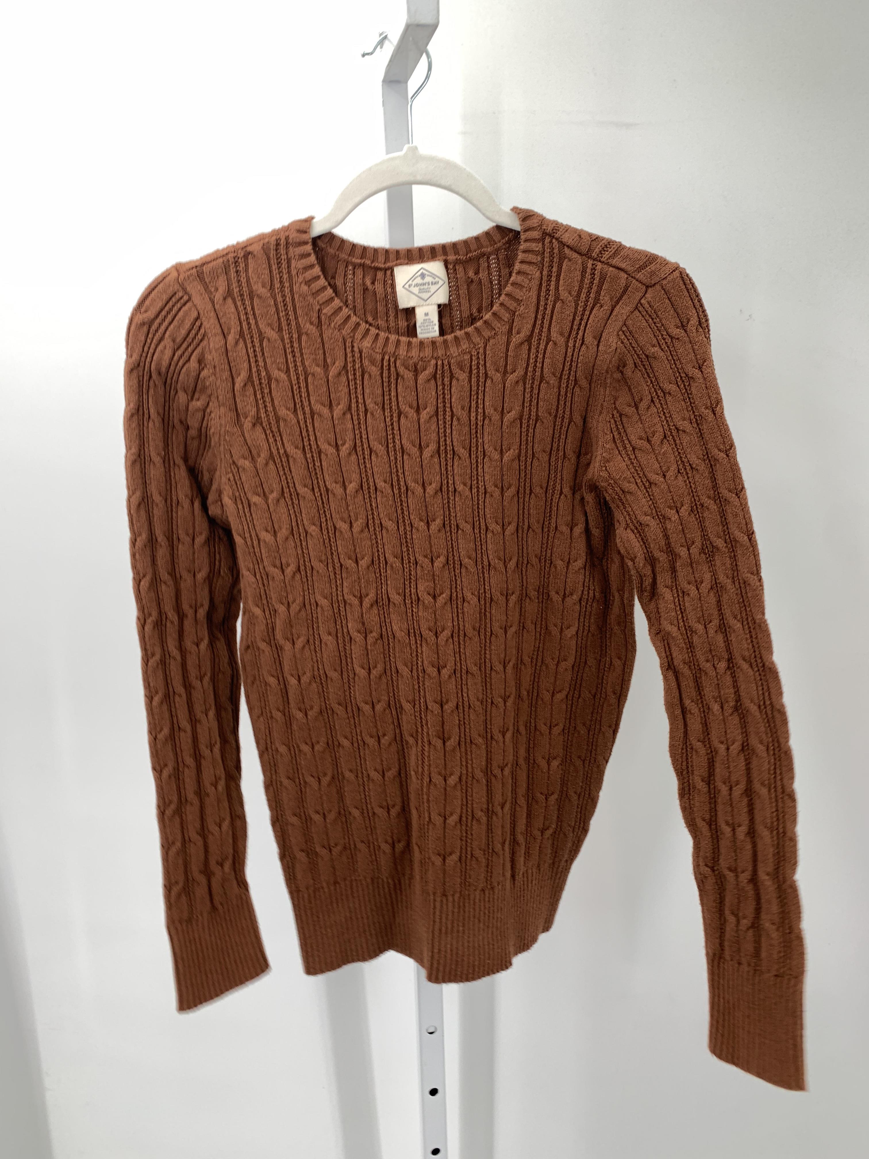 St. Johns Bay Size Medium Misses Long Slv Sweater