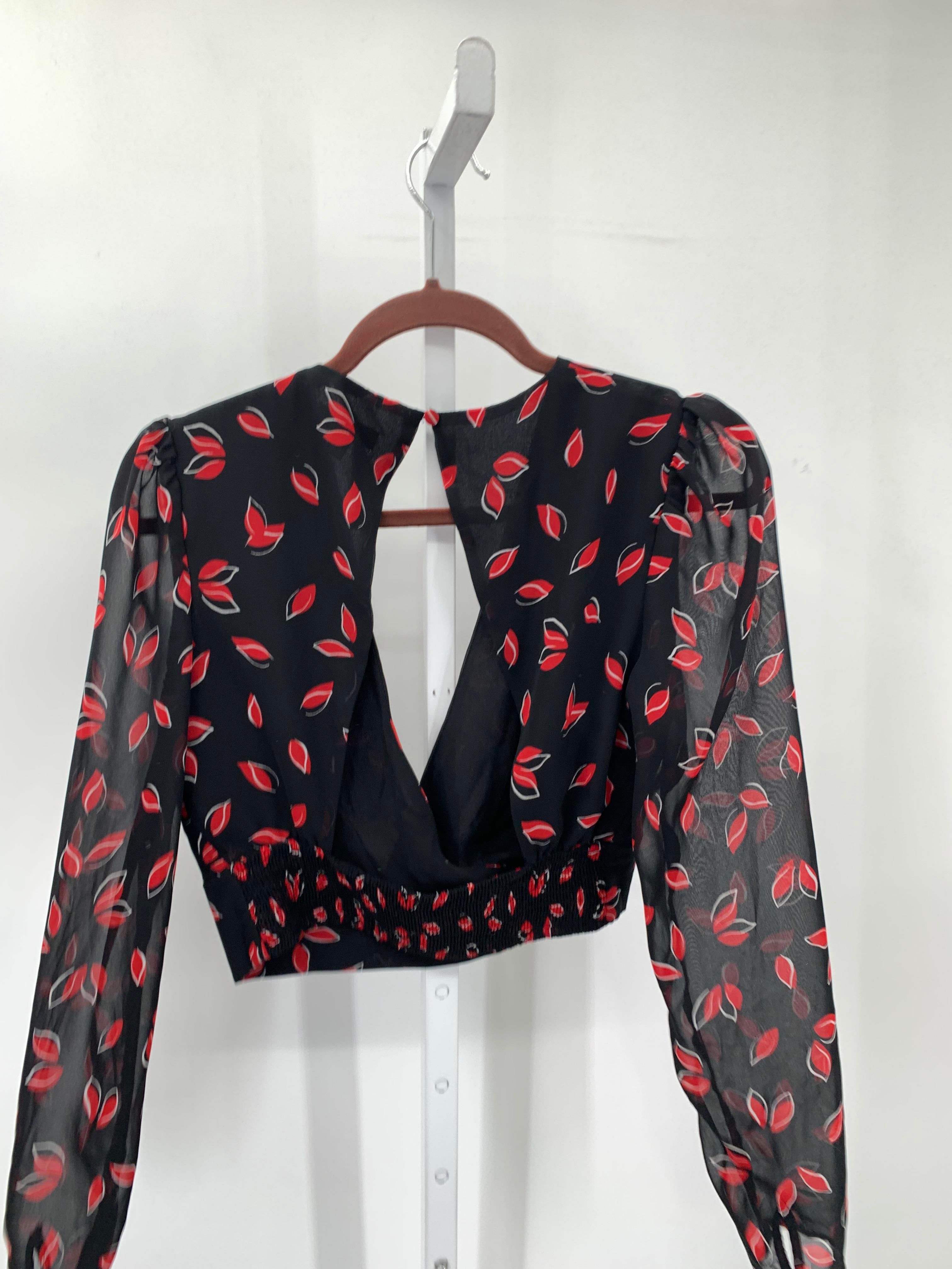 Express Size Small Misses Long Sleeve Shirt
