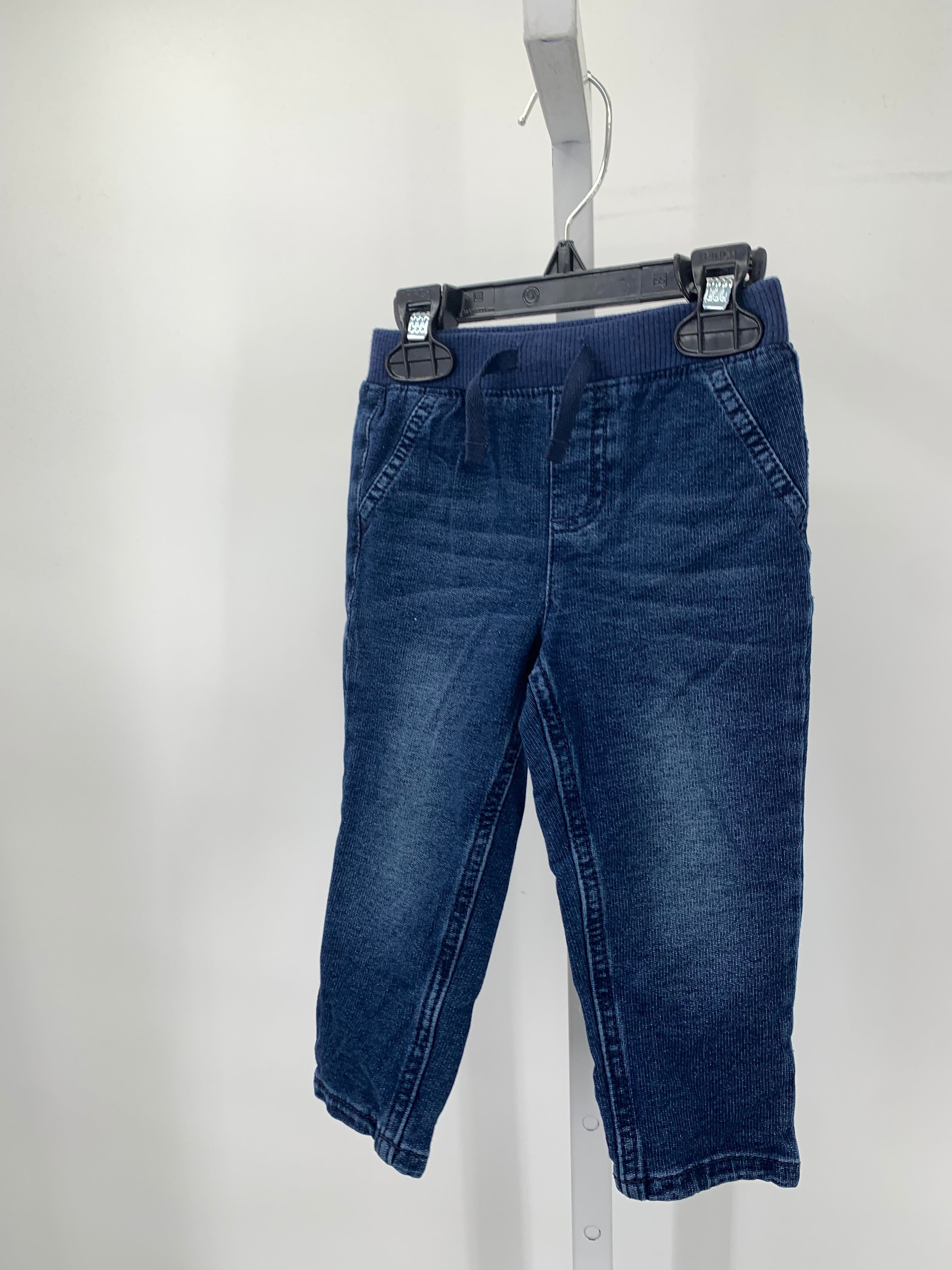 ELASTIC WAIST JEANS