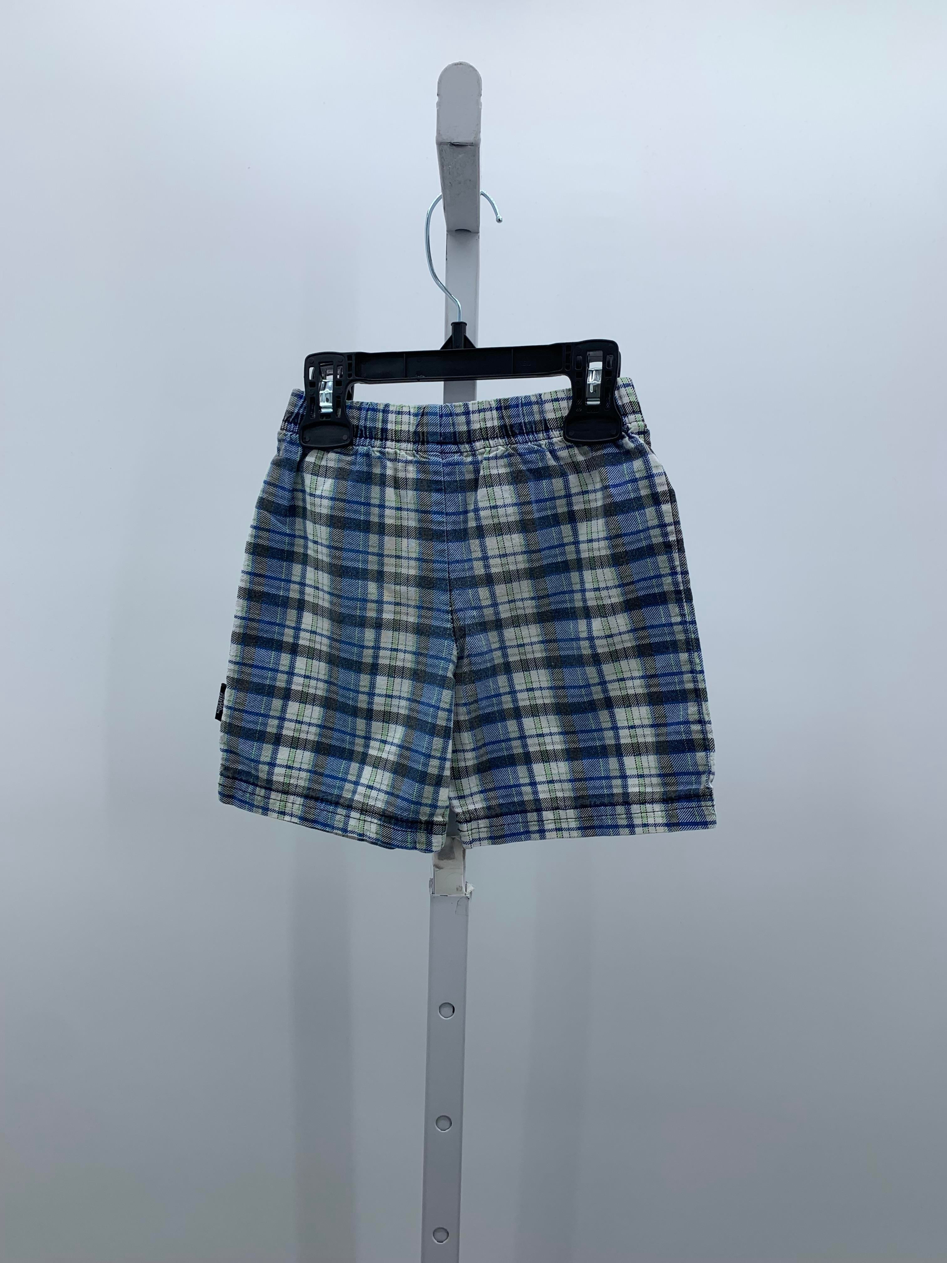 PLAID SHORTS.