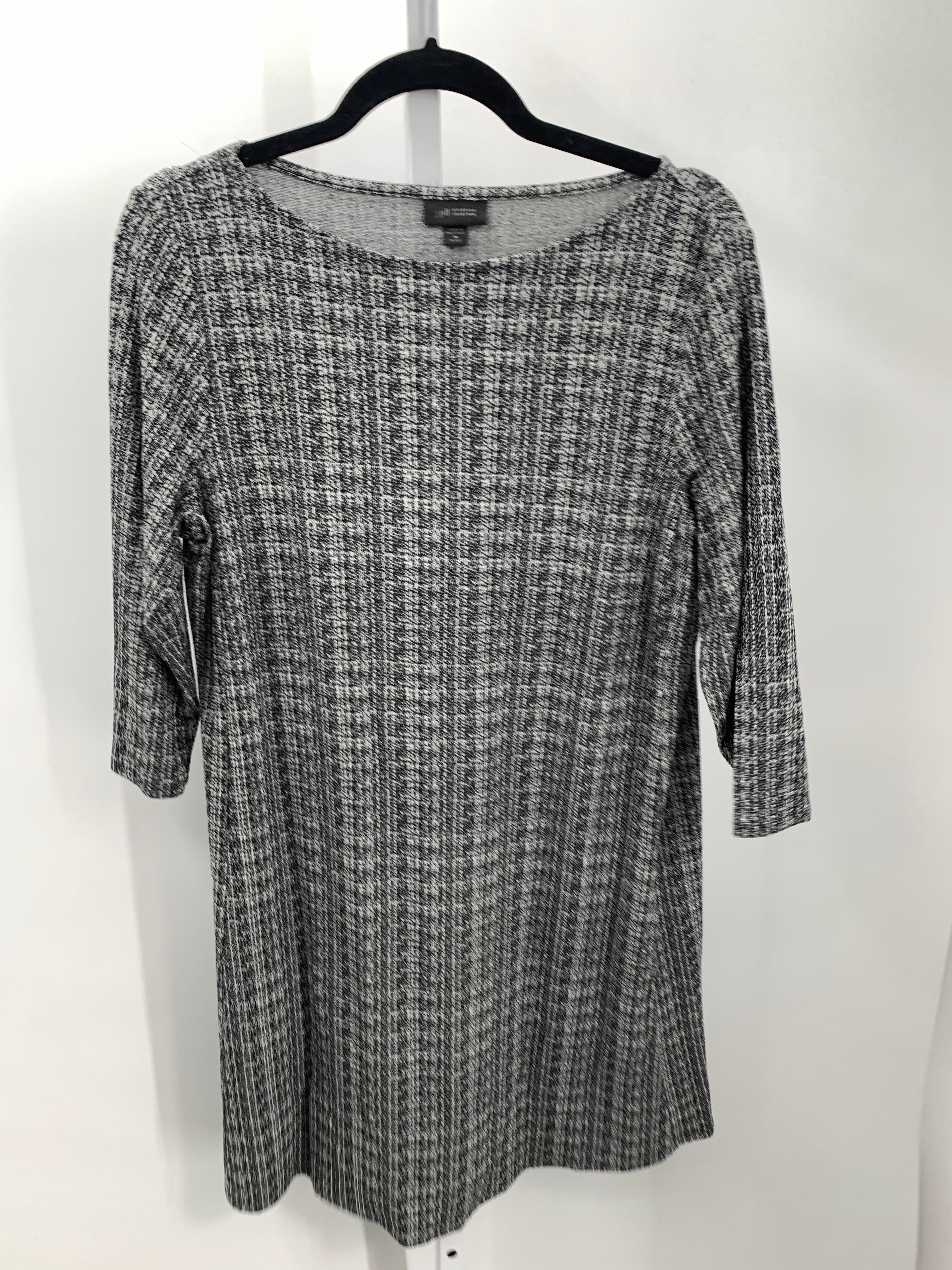 J-Jill Size Medium Petite Petite Long Sleeve Dress
