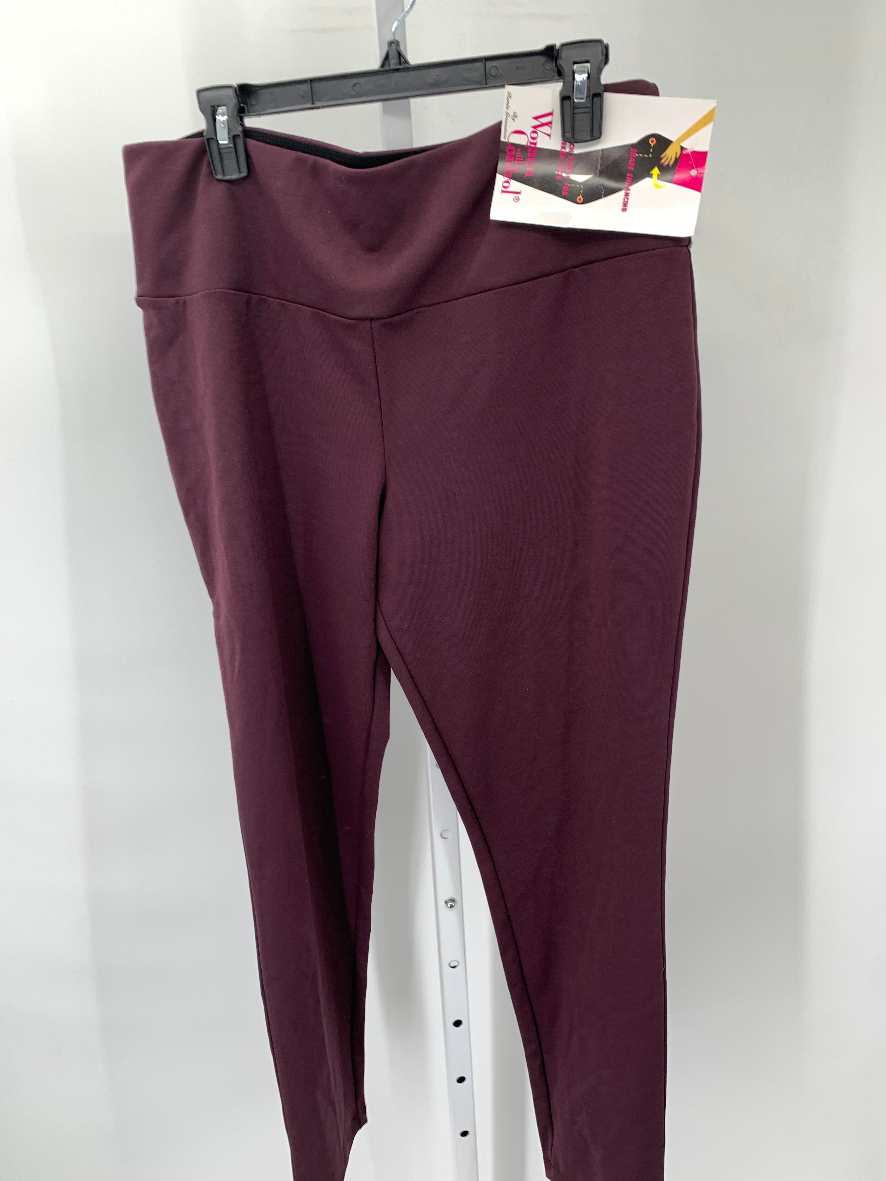 Women with Control Size Large Misses Pants
