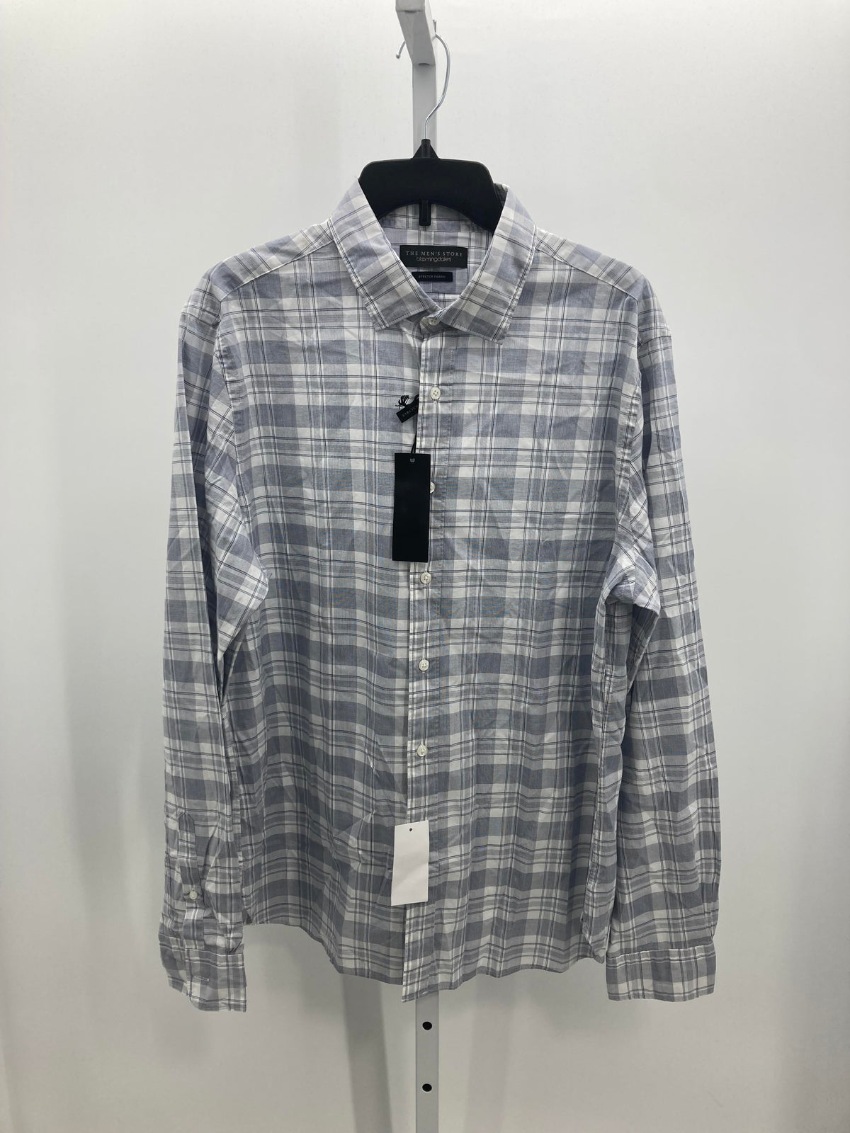 NEW PLAID BTN DOWN
