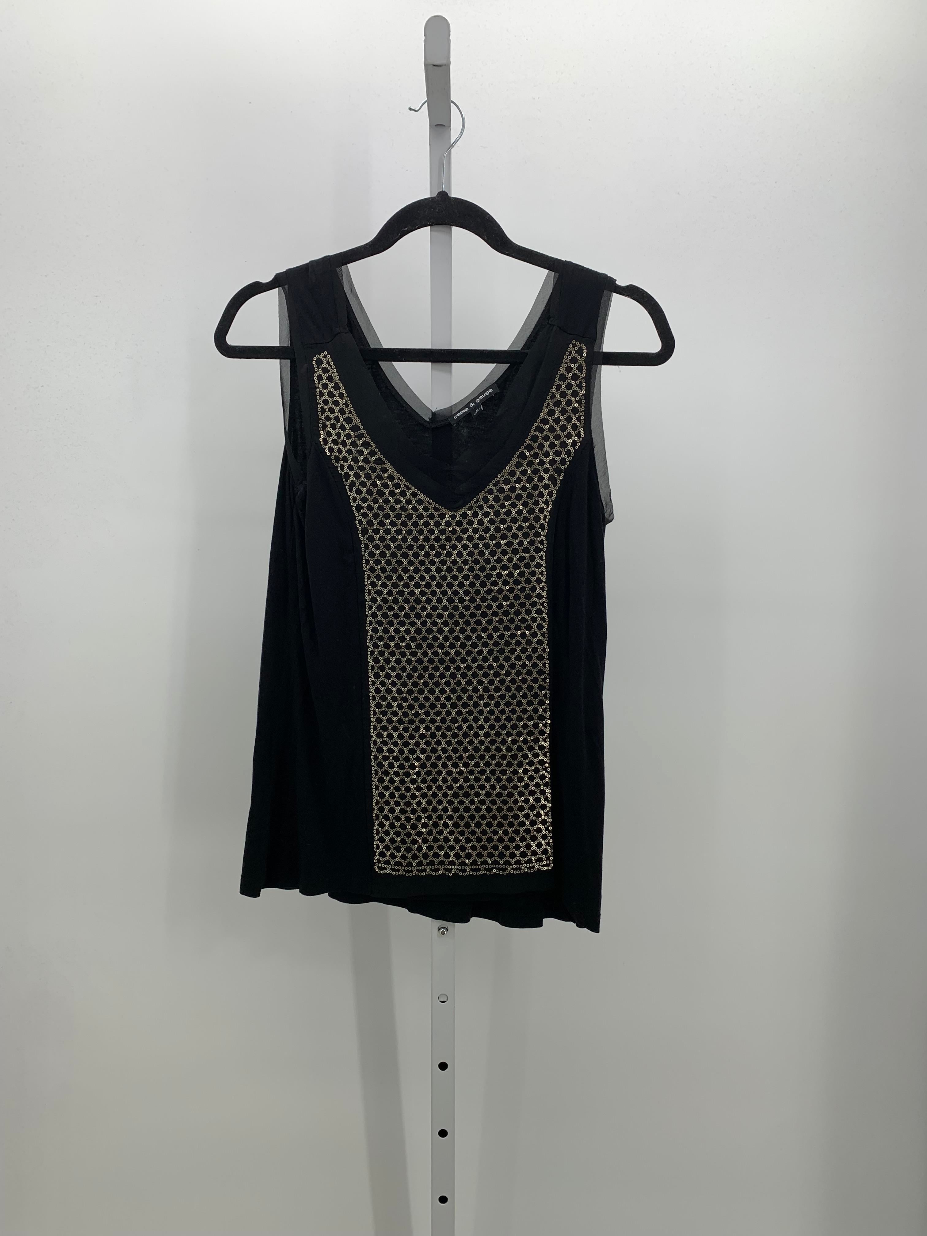 Cable & Gauge Size Small Misses Sleeveless Shirt