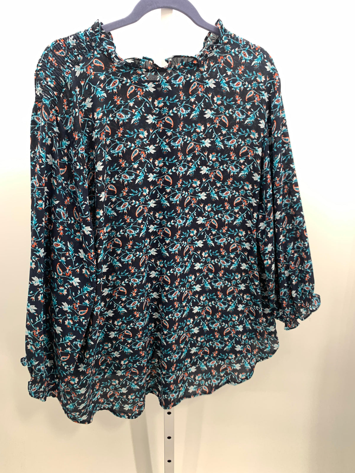 Violet & Claire Size 3X Womens 3/4 Sleeve Shirt