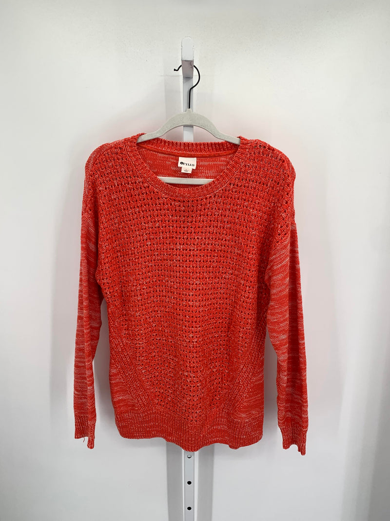 Stylus Size Large Misses Long Slv Sweater