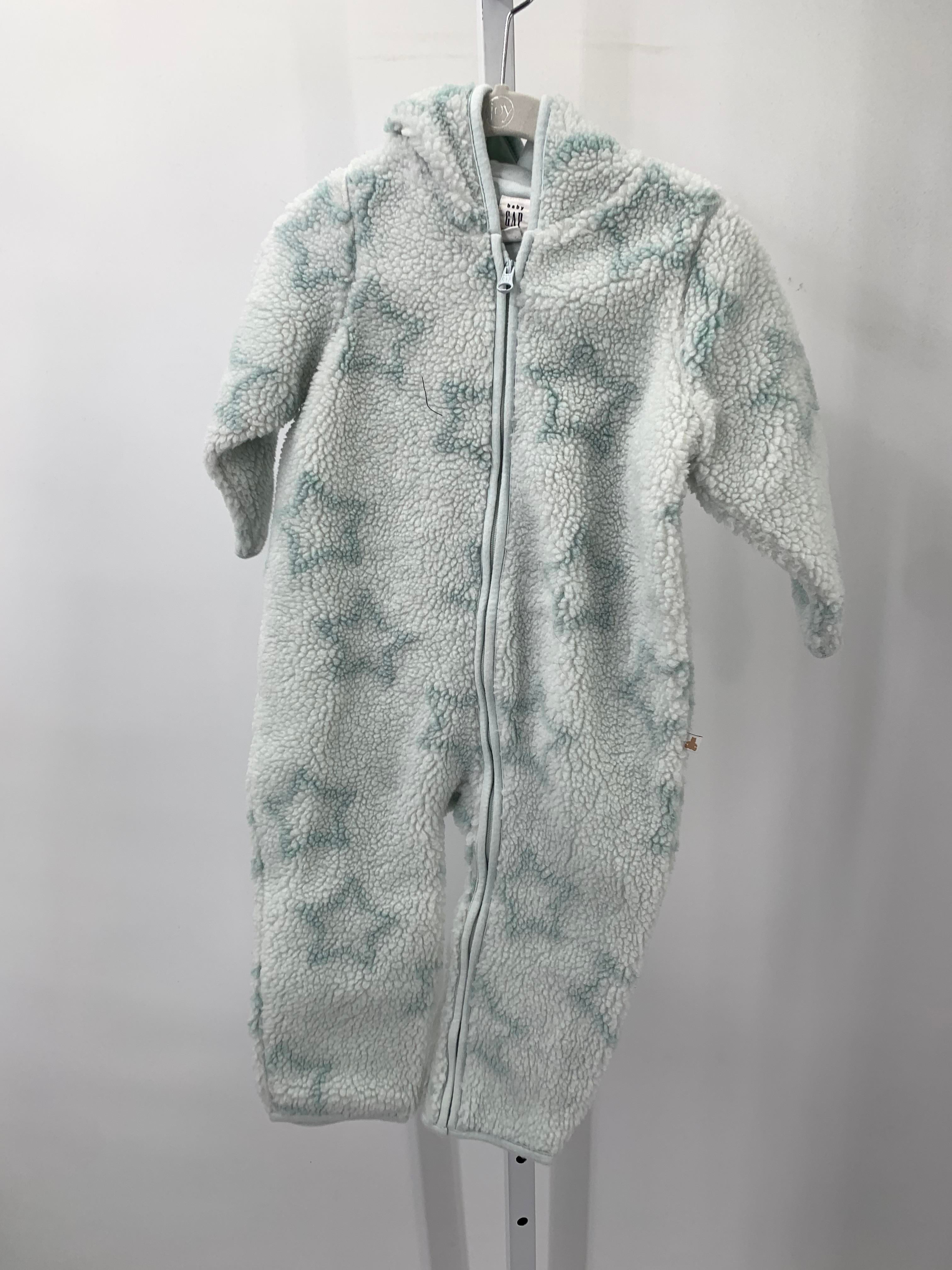 BLUE STARS HOODED SHERPA