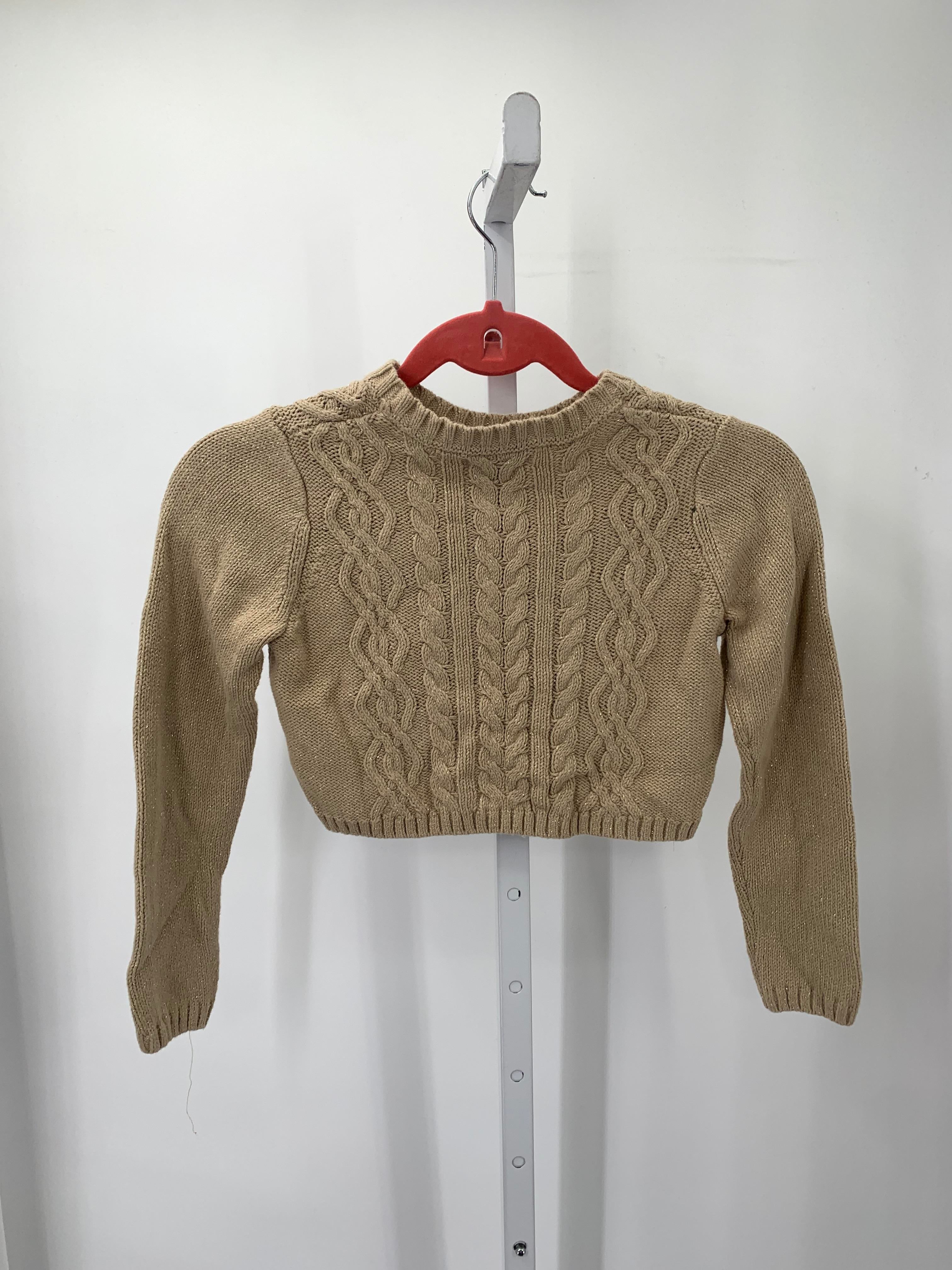 Size 7-8 Girls Long Sleeve Sweater