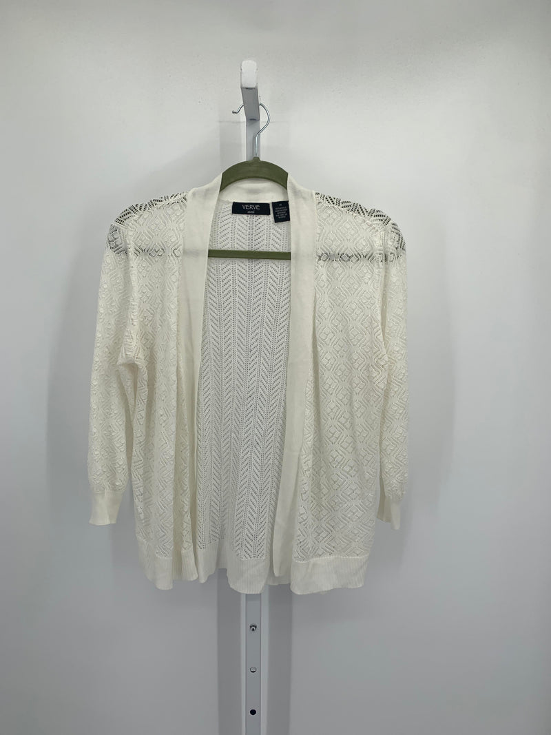 VERVE Size Medium Misses Cardigan