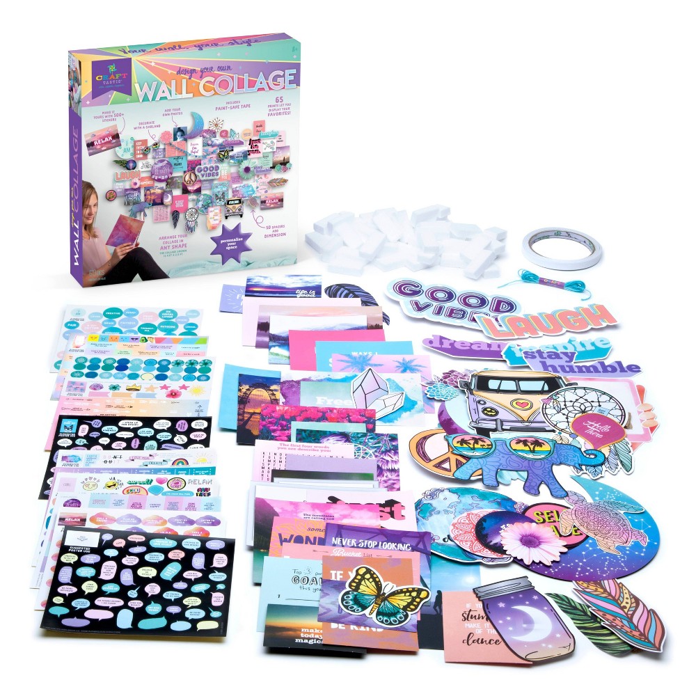 Craft-tastic Wall Collage - Diy Wall Collage - Multi -