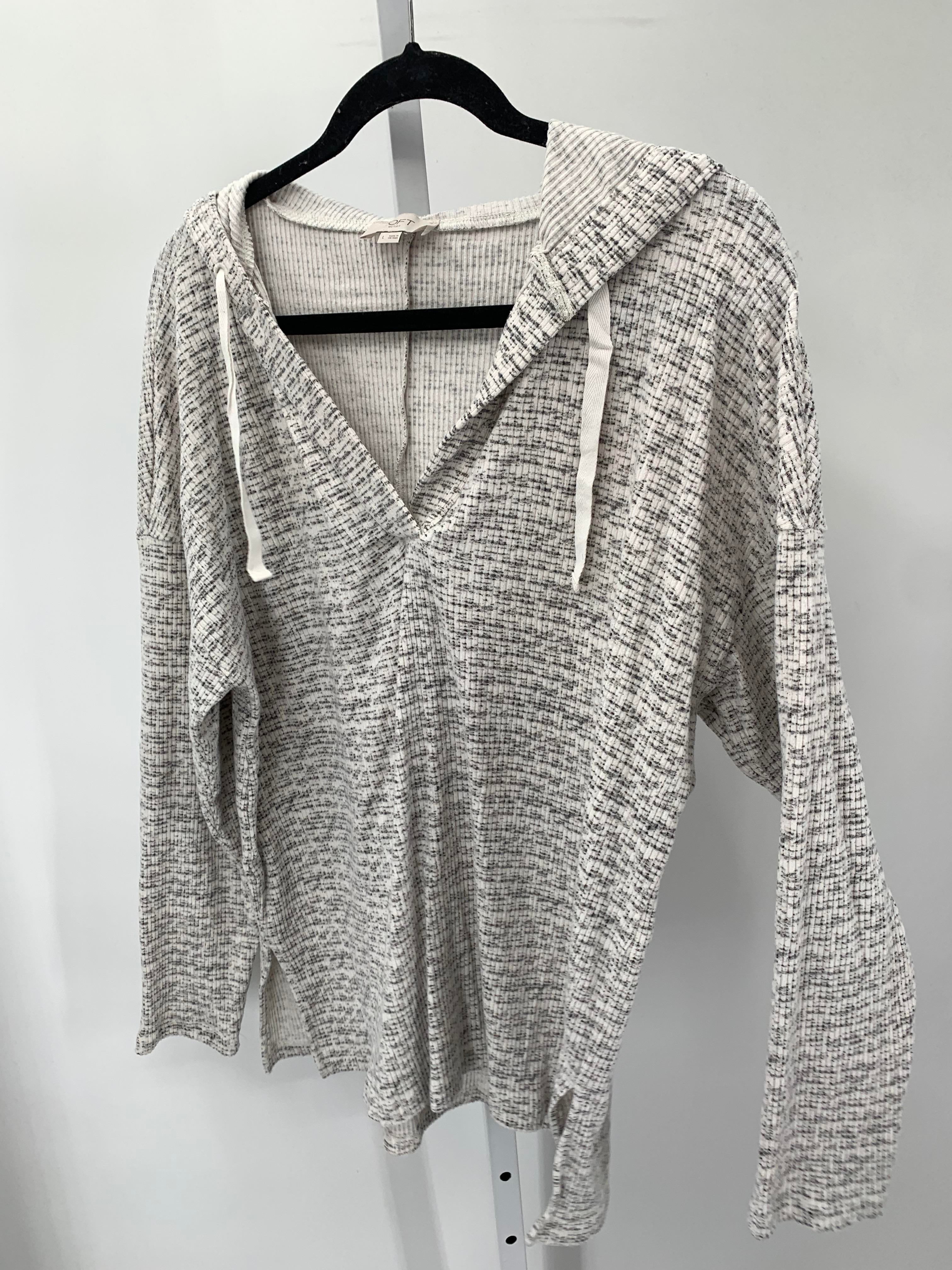 Loft Size Large Misses Long Sleeve Shirt
