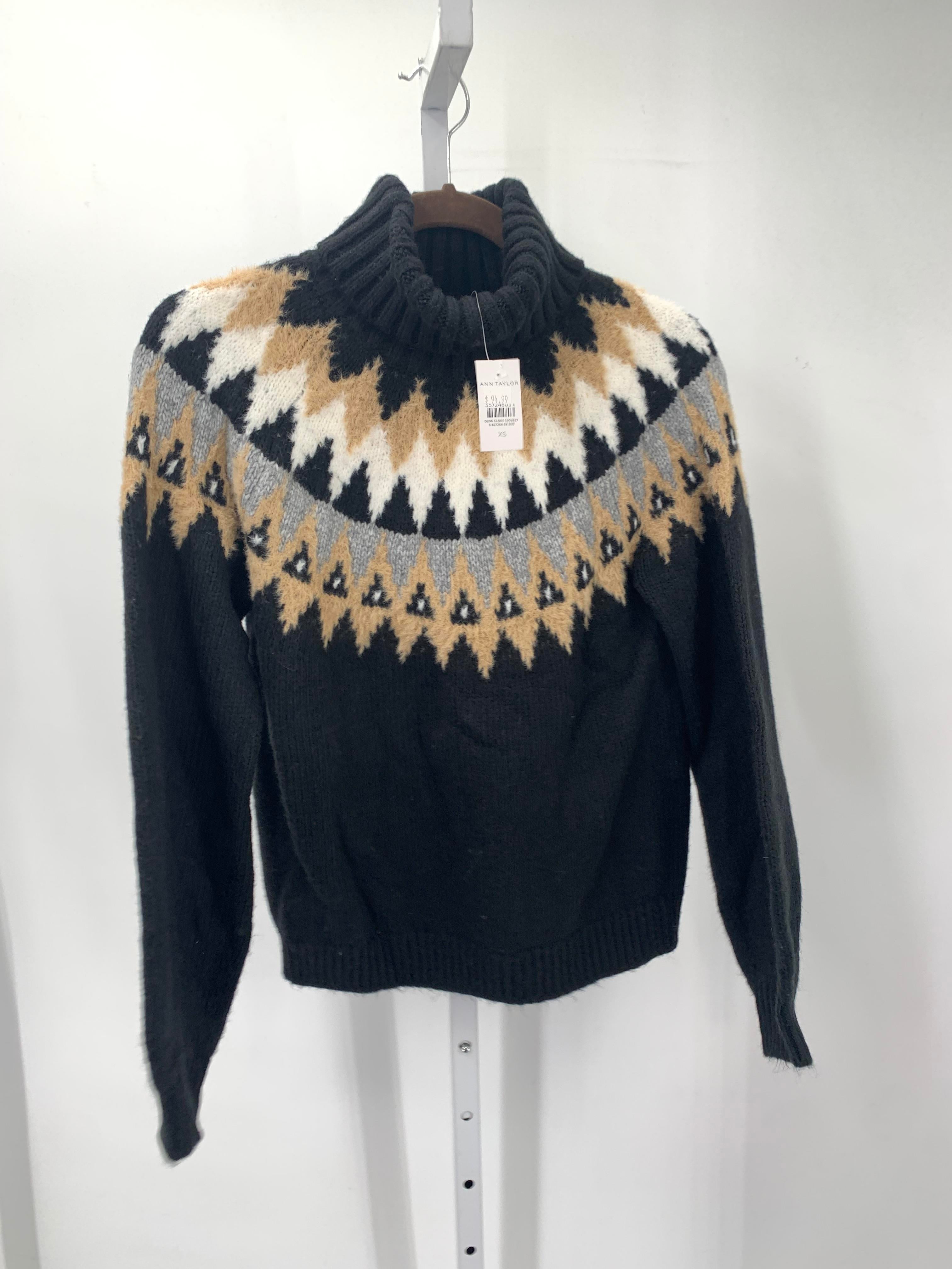 Ann Taylor Size X Small Misses Long Slv Sweater