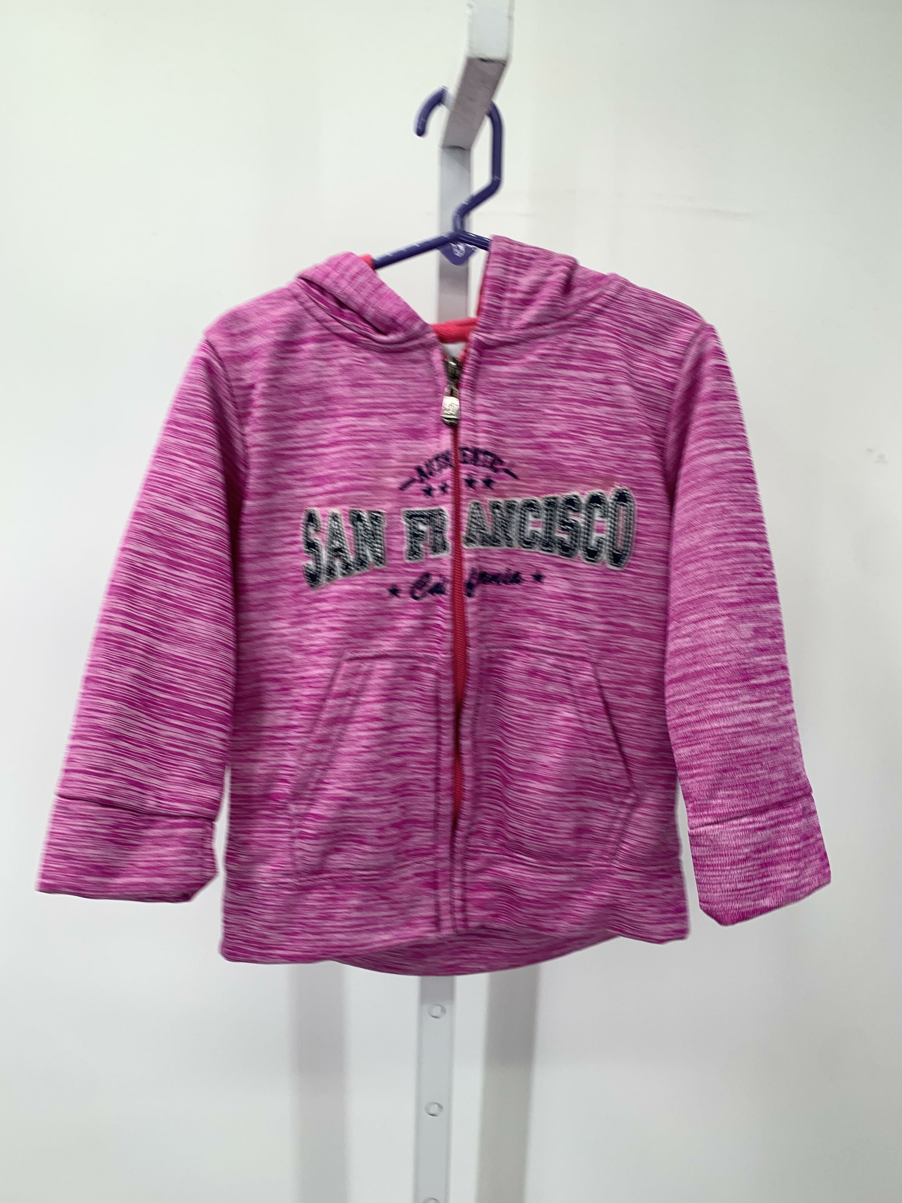 Size 3T Girls Sweat Jacket