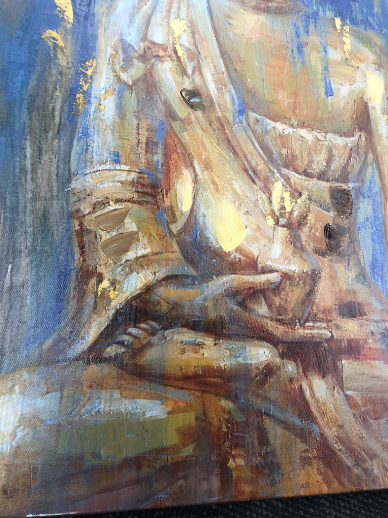 BUDDHA WOMAN CANVAS.